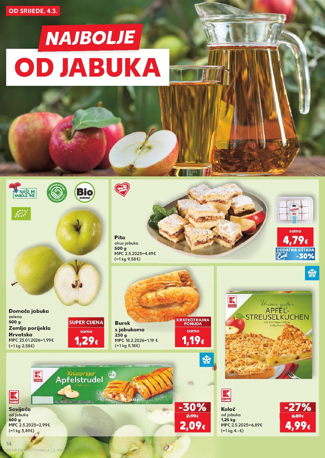 kaufland - Prelistajte katalog Kaufland - Želiš još bogatiju ponudu, vrijedi od 04.03.2026 do 10.03.2026 - page: 14