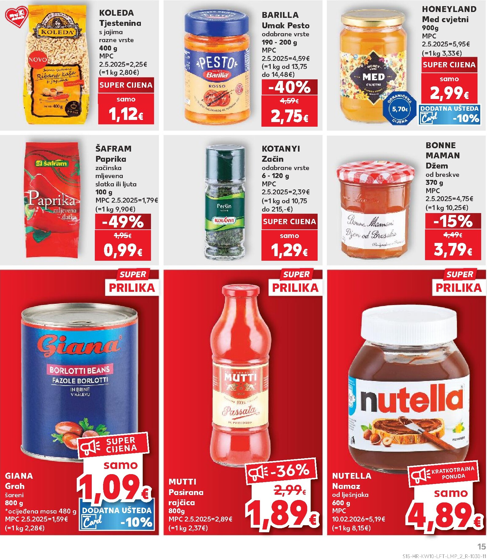 kaufland - Prelistajte katalog Kaufland, vrijedi od 04.03.2026 do 10.03.2026 - page: 15