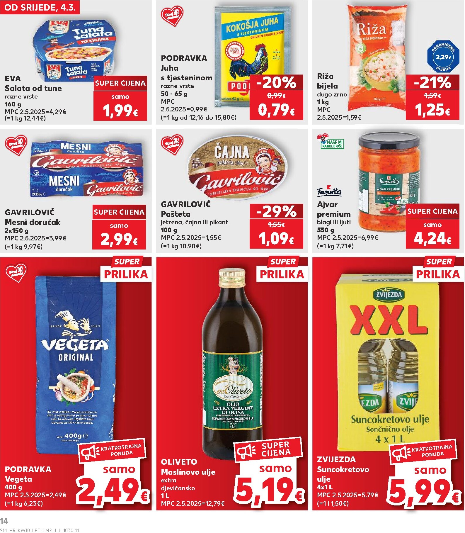 kaufland - Prelistajte katalog Kaufland, vrijedi od 04.03.2026 do 10.03.2026 - page: 14