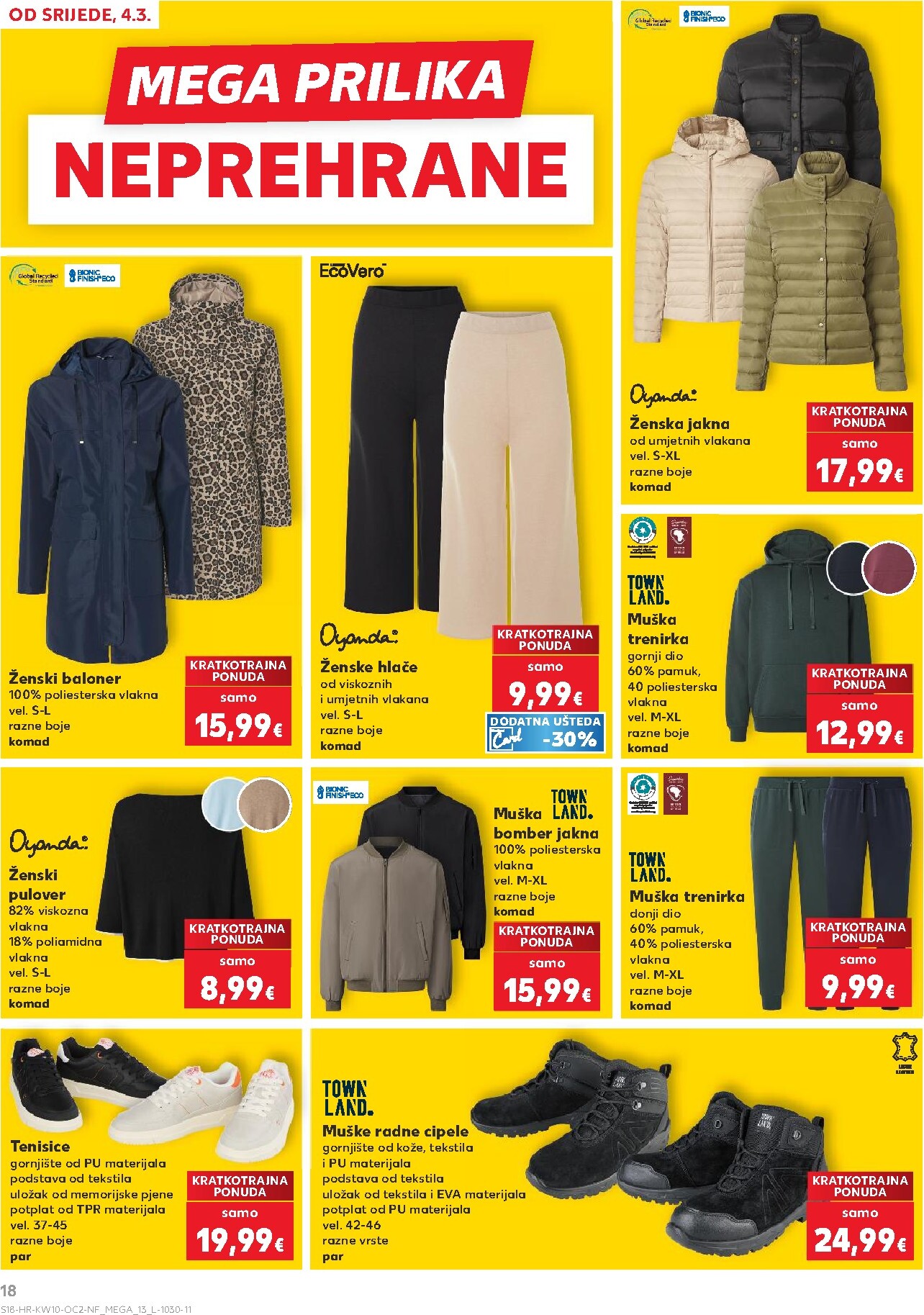 kaufland - Prelistajte katalog Kaufland - Neprehrambenih proizvoda, vrijedi od 04.03.2026 do 10.03.2026 - page: 18