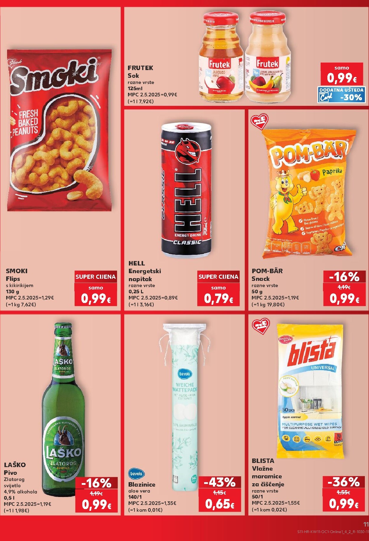 kaufland - Prelistajte katalog Kaufland - Želiš još bogatiju ponudu, vrijedi od 11.03.2026 do 17.03.2026 - page: 11