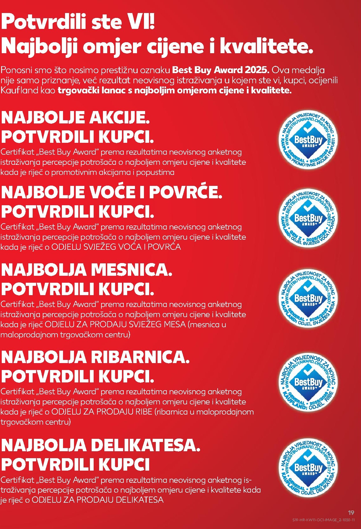 kaufland - Prelistajte katalog Kaufland - Želiš još bogatiju ponudu, vrijedi od 11.03.2026 do 17.03.2026 - page: 19