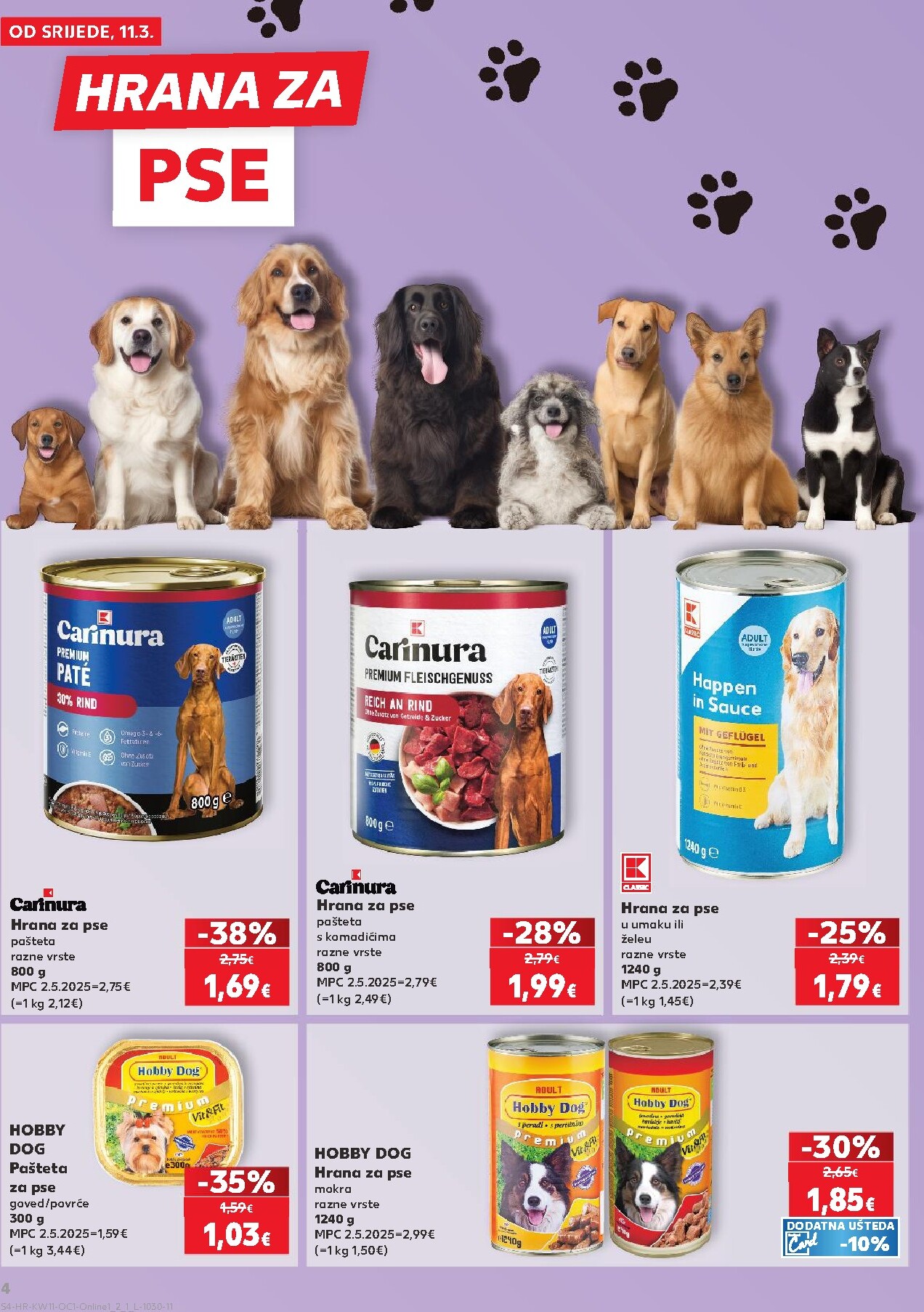 kaufland - Prelistajte katalog Kaufland - Želiš još bogatiju ponudu, vrijedi od 11.03.2026 do 17.03.2026 - page: 4