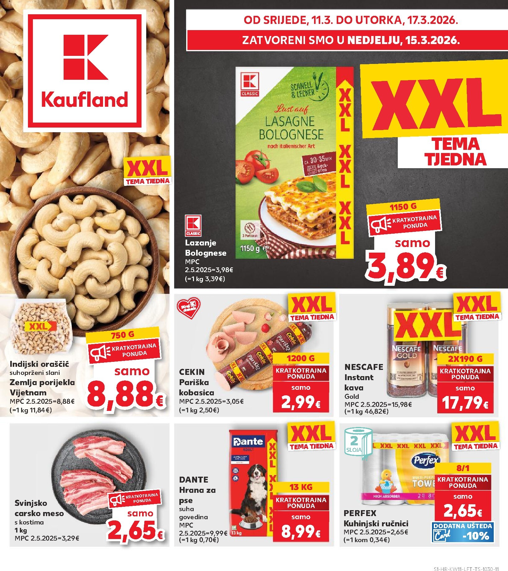 kaufland - Prelistajte katalog Kaufland, vrijedi od 11.03.2026 do 17.03.2026