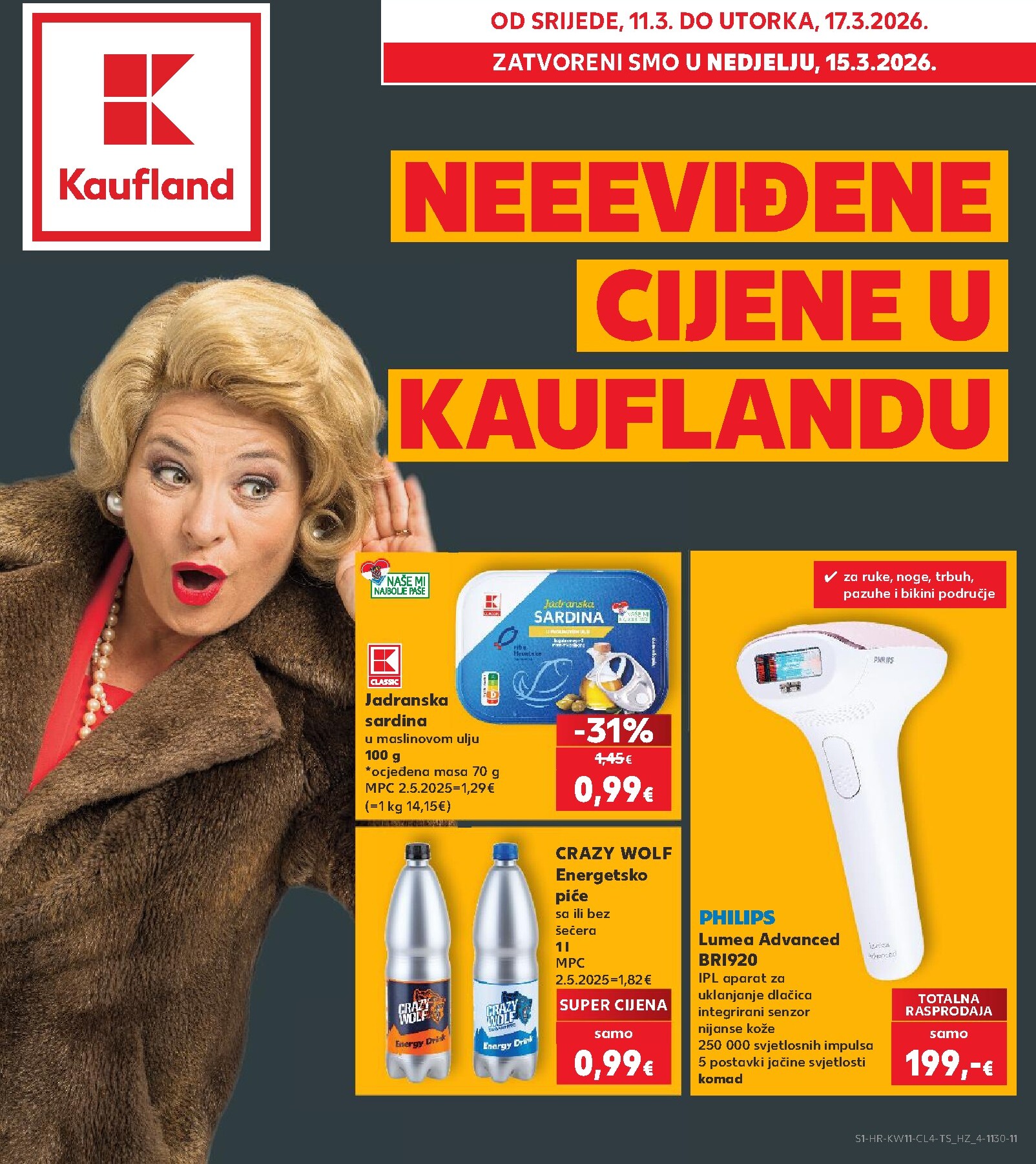 kaufland - Prelistajte katalog Kaufland - Cijene, vrijedi od 11.03.2026 do 17.03.2026 - page: 1