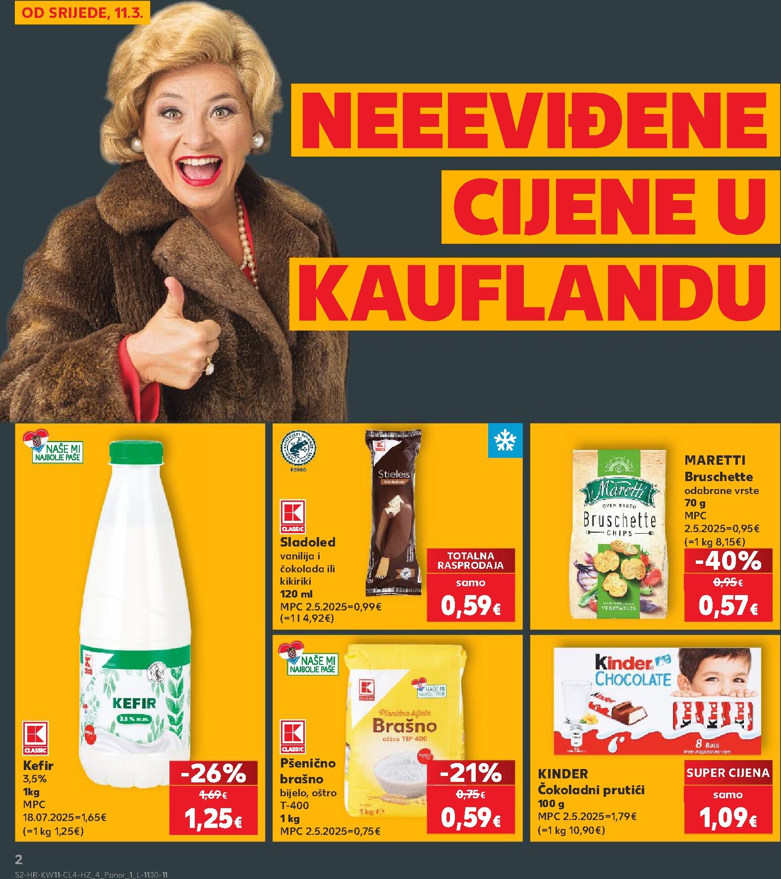 kaufland - Prelistajte katalog Kaufland - Cijene, vrijedi od 11.03.2026 do 17.03.2026 - page: 2