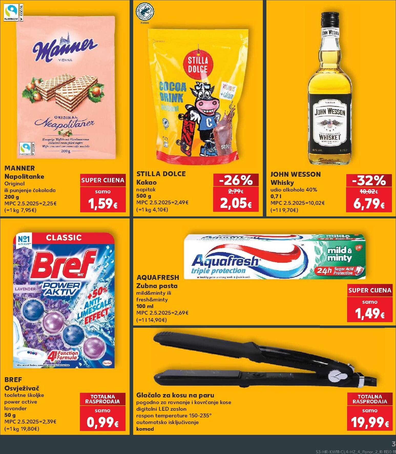 kaufland - Prelistajte katalog Kaufland - Cijene, vrijedi od 11.03.2026 do 17.03.2026 - page: 3