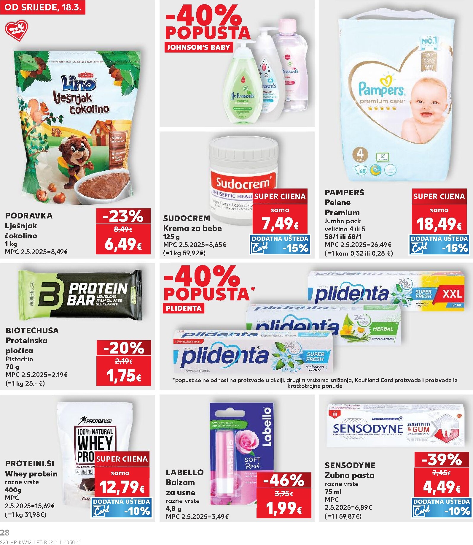 kaufland - Prelistajte katalog Kaufland, vrijedi od 18.03.2026 do 24.03.2026 - page: 28