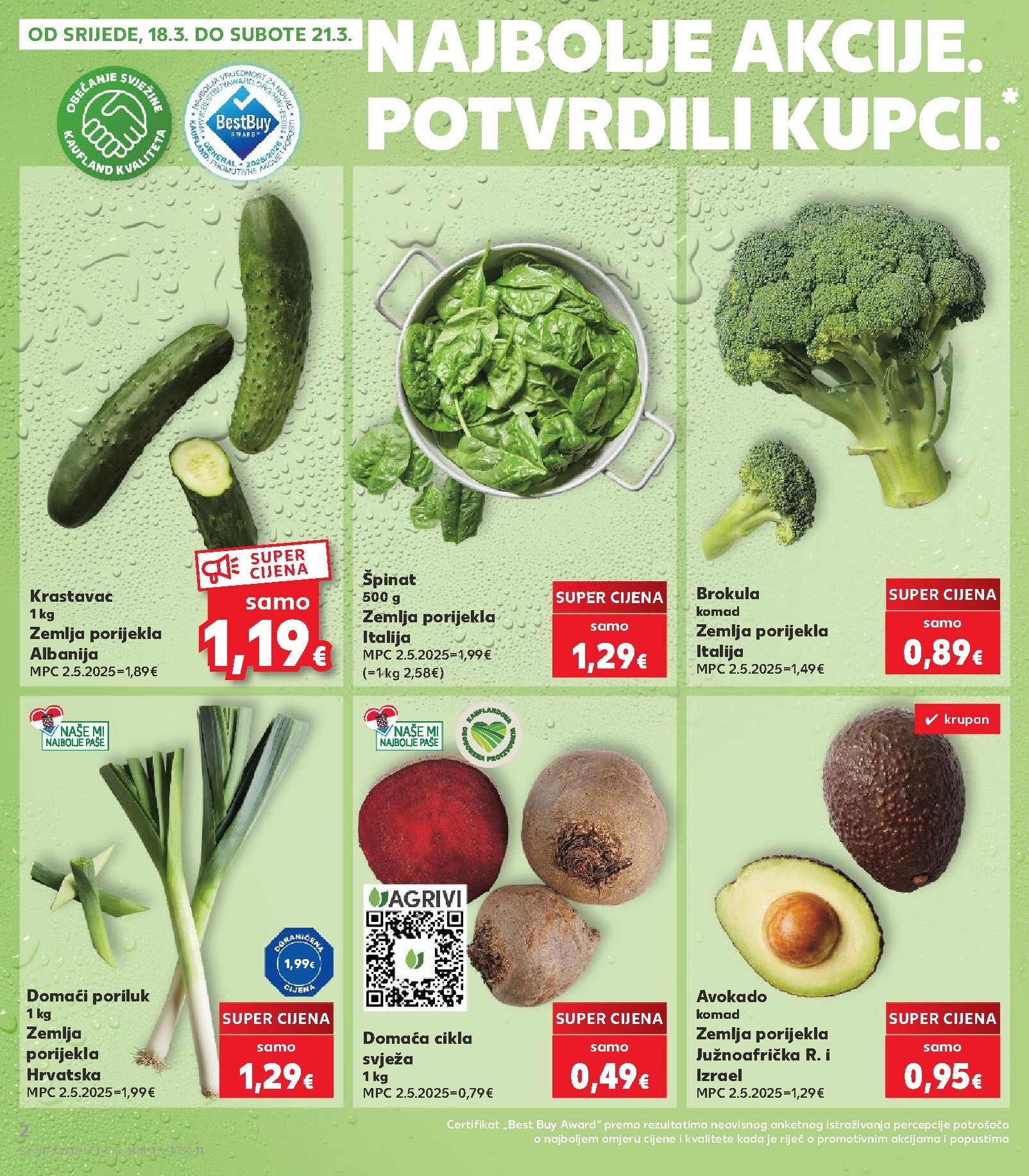 kaufland - Prelistajte katalog Kaufland, vrijedi od 18.03.2026 do 24.03.2026 - page: 2