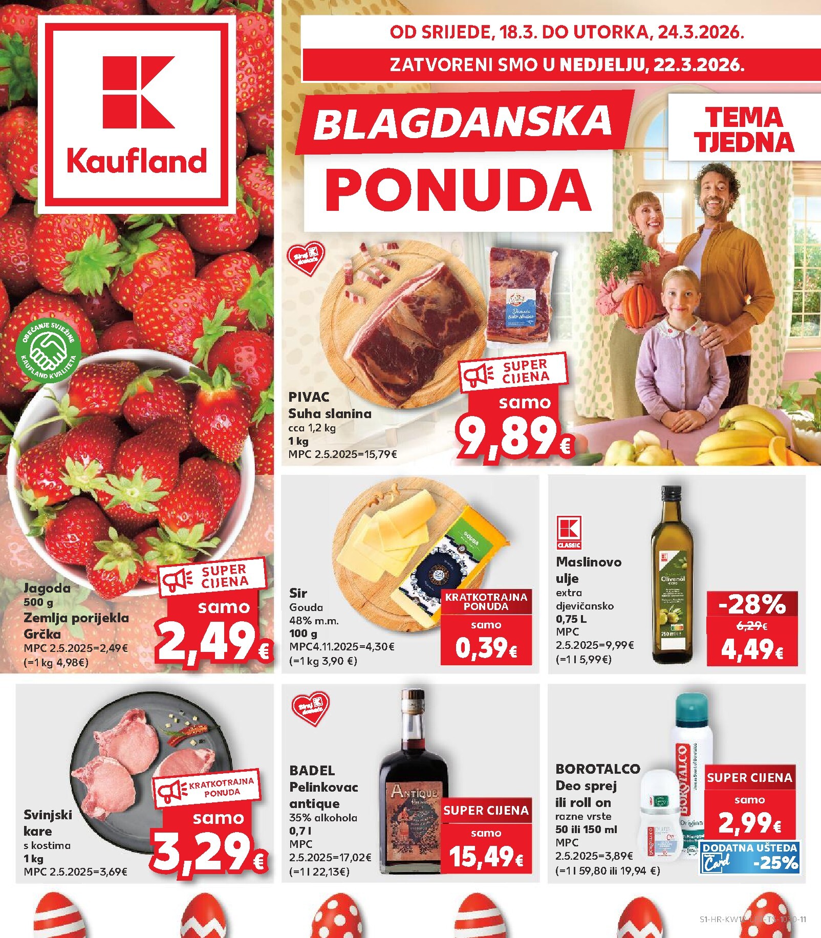 kaufland - Prelistajte katalog Kaufland, vrijedi od 18.03.2026 do 24.03.2026