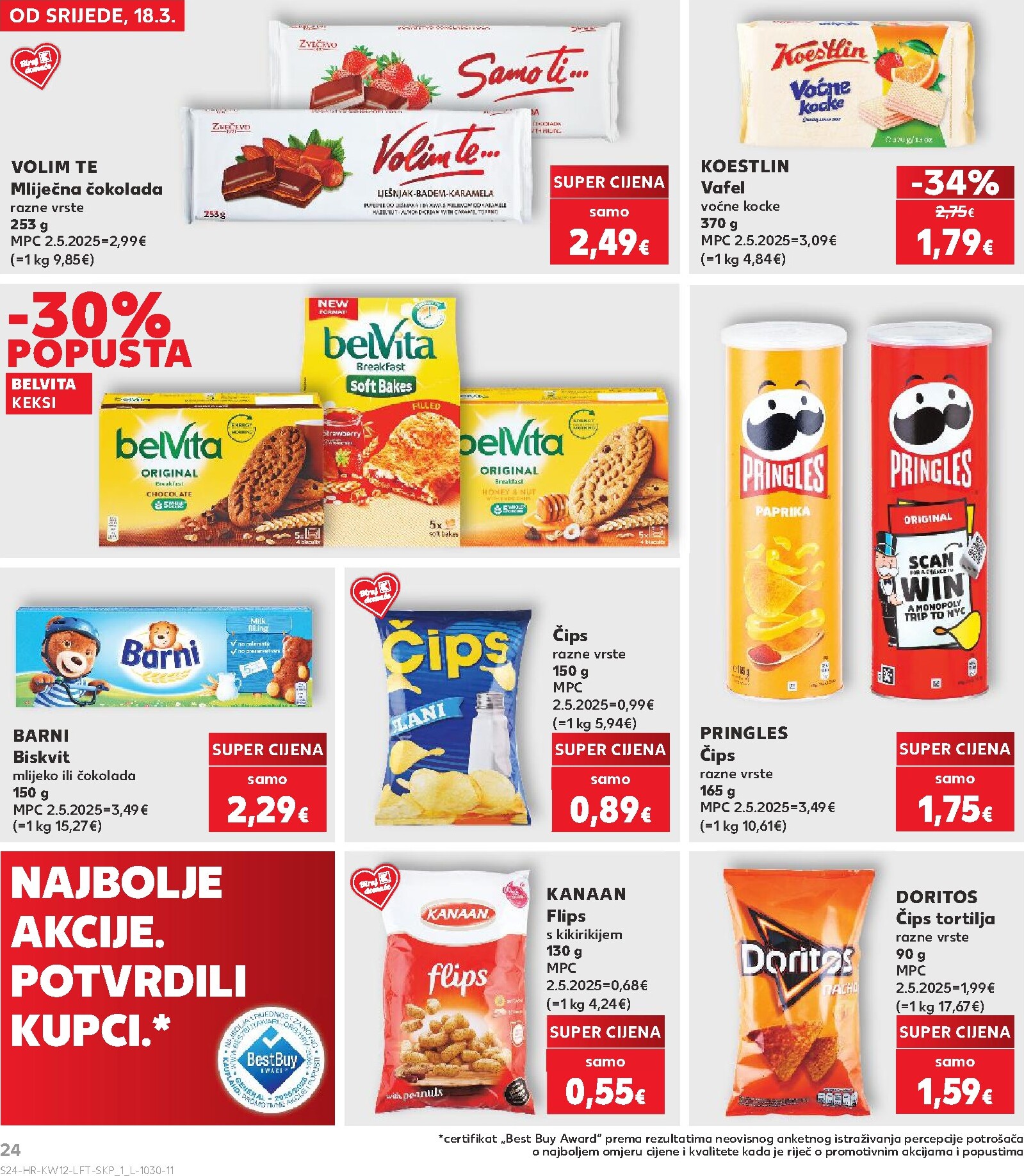 kaufland - Prelistajte katalog Kaufland, vrijedi od 18.03.2026 do 24.03.2026 - page: 24