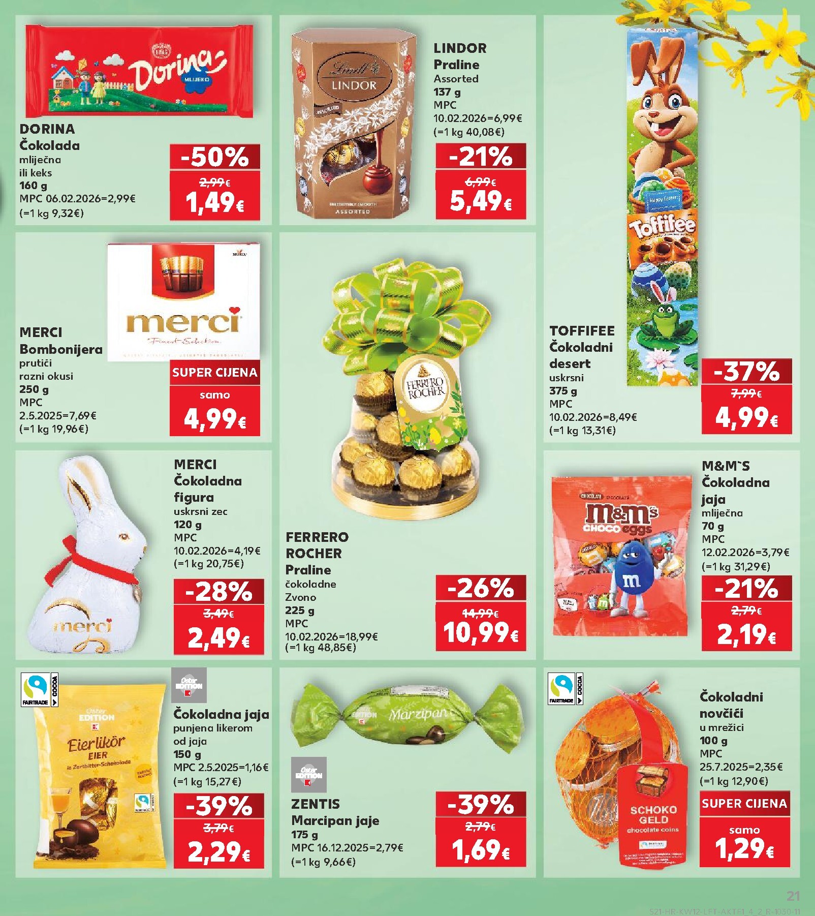 kaufland - Prelistajte katalog Kaufland, vrijedi od 18.03.2026 do 24.03.2026 - page: 21