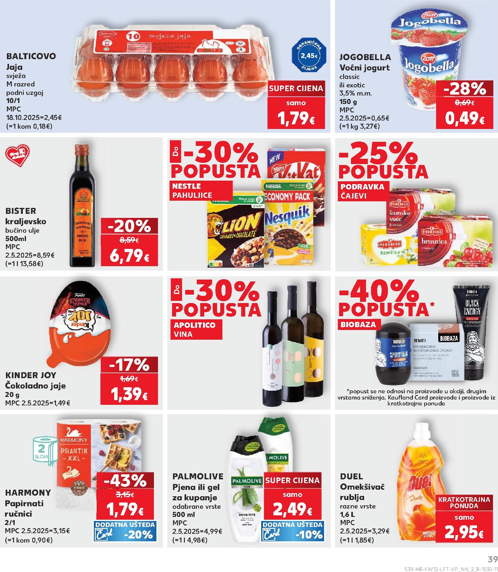 kaufland - Prelistajte katalog Kaufland, vrijedi od 18.03.2026 do 24.03.2026 - page: 39
