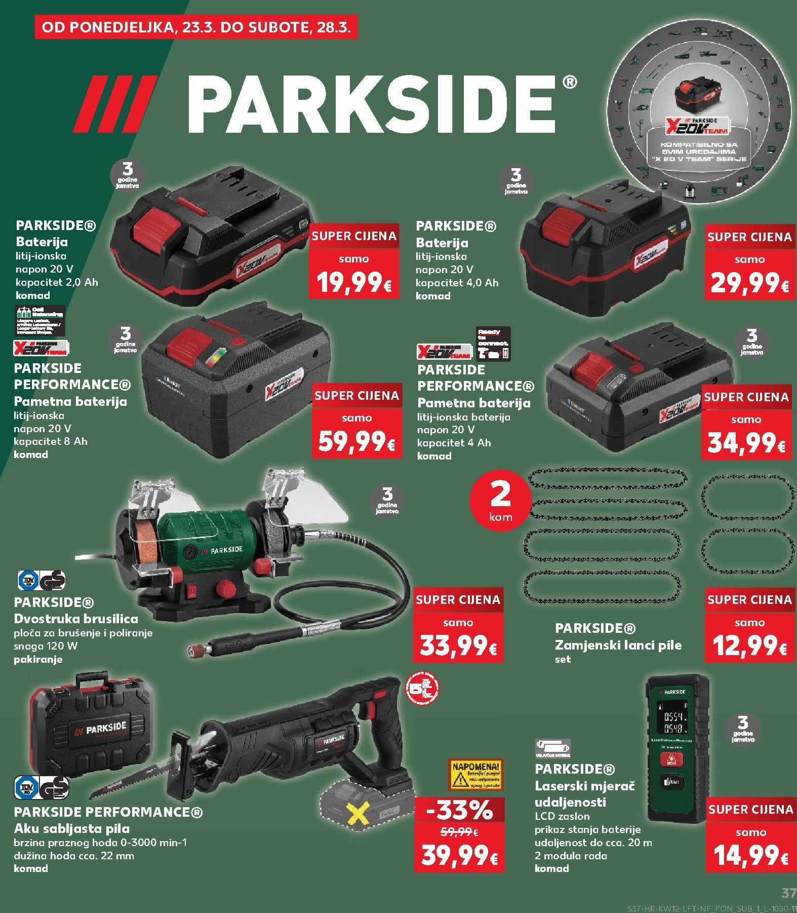 kaufland - Prelistajte katalog Kaufland, vrijedi od 18.03.2026 do 24.03.2026 - page: 37