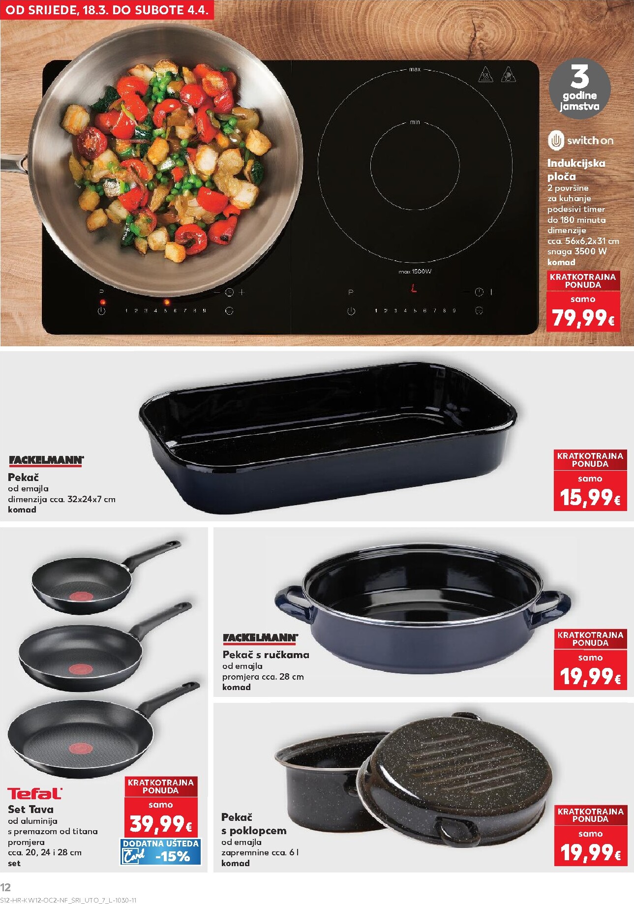 kaufland - Prelistajte katalog Kaufland - Neprehrambenih proizvoda, vrijedi od 18.03.2026 do 24.03.2026 - page: 12