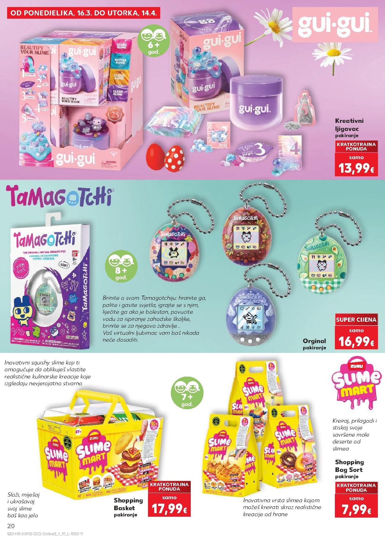 kaufland - Prelistajte katalog Kaufland - Kutak najboljih igračaka, vrijedi od 16.03.2026 do 14.04.2026 - page: 20