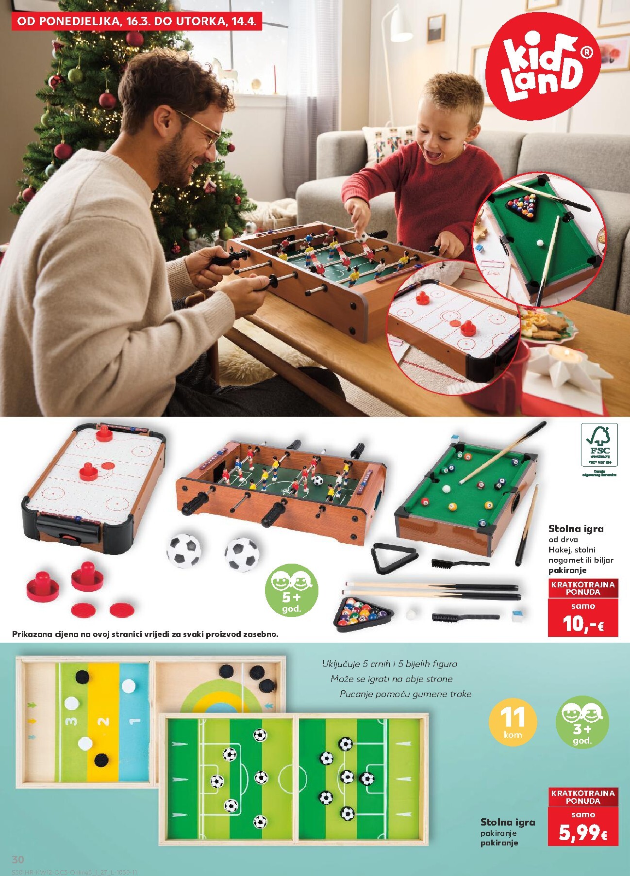 kaufland - Prelistajte katalog Kaufland - Kutak najboljih igračaka, vrijedi od 16.03.2026 do 14.04.2026 - page: 30