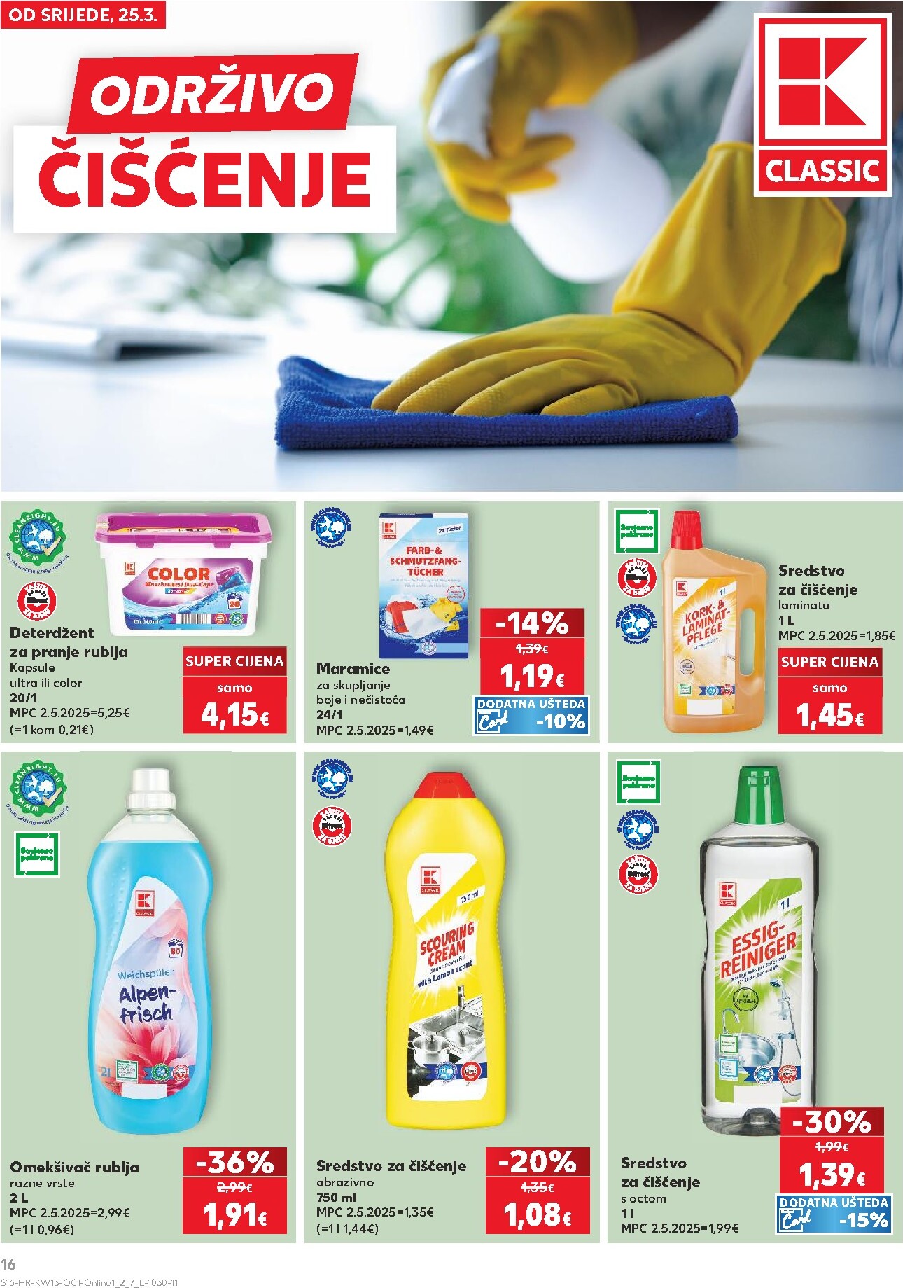 kaufland - Prelistajte katalog Kaufland - Želiš još bogatiju ponudu, vrijedi od 25.03.2026 do 31.03.2026 - page: 16