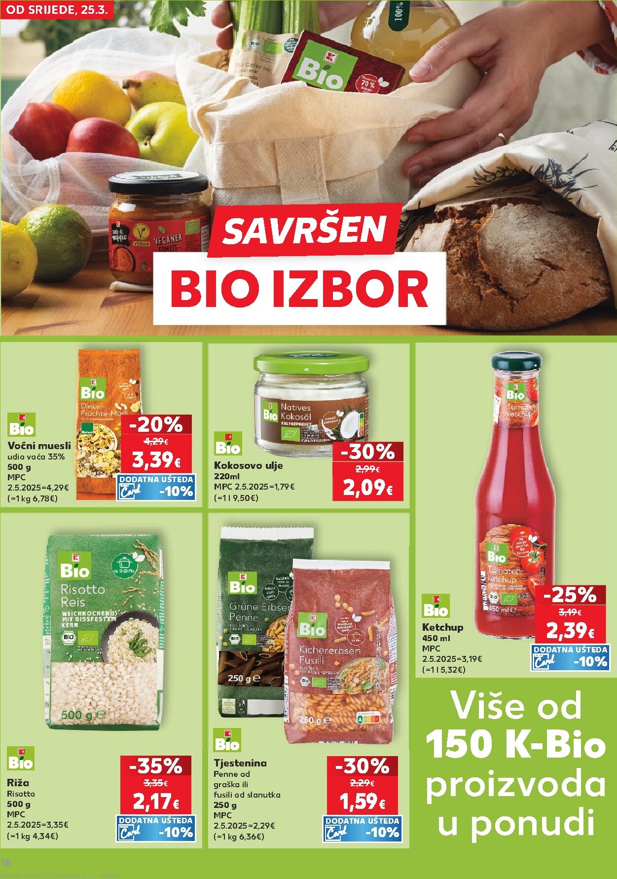 kaufland - Prelistajte katalog Kaufland - Želiš još bogatiju ponudu, vrijedi od 25.03.2026 do 31.03.2026 - page: 18