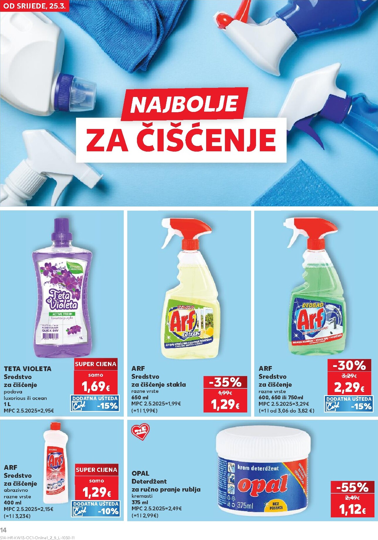 kaufland - Prelistajte katalog Kaufland - Želiš još bogatiju ponudu, vrijedi od 25.03.2026 do 31.03.2026 - page: 14