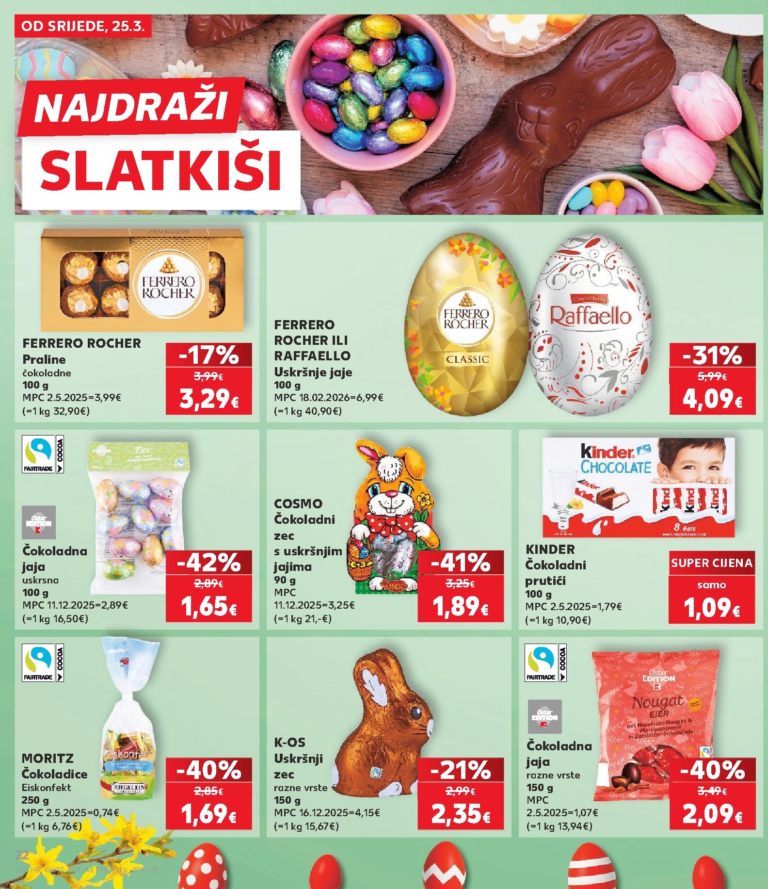 kaufland - Prelistajte katalog Kaufland, vrijedi od 25.03.2026 do 31.03.2026 - page: 22