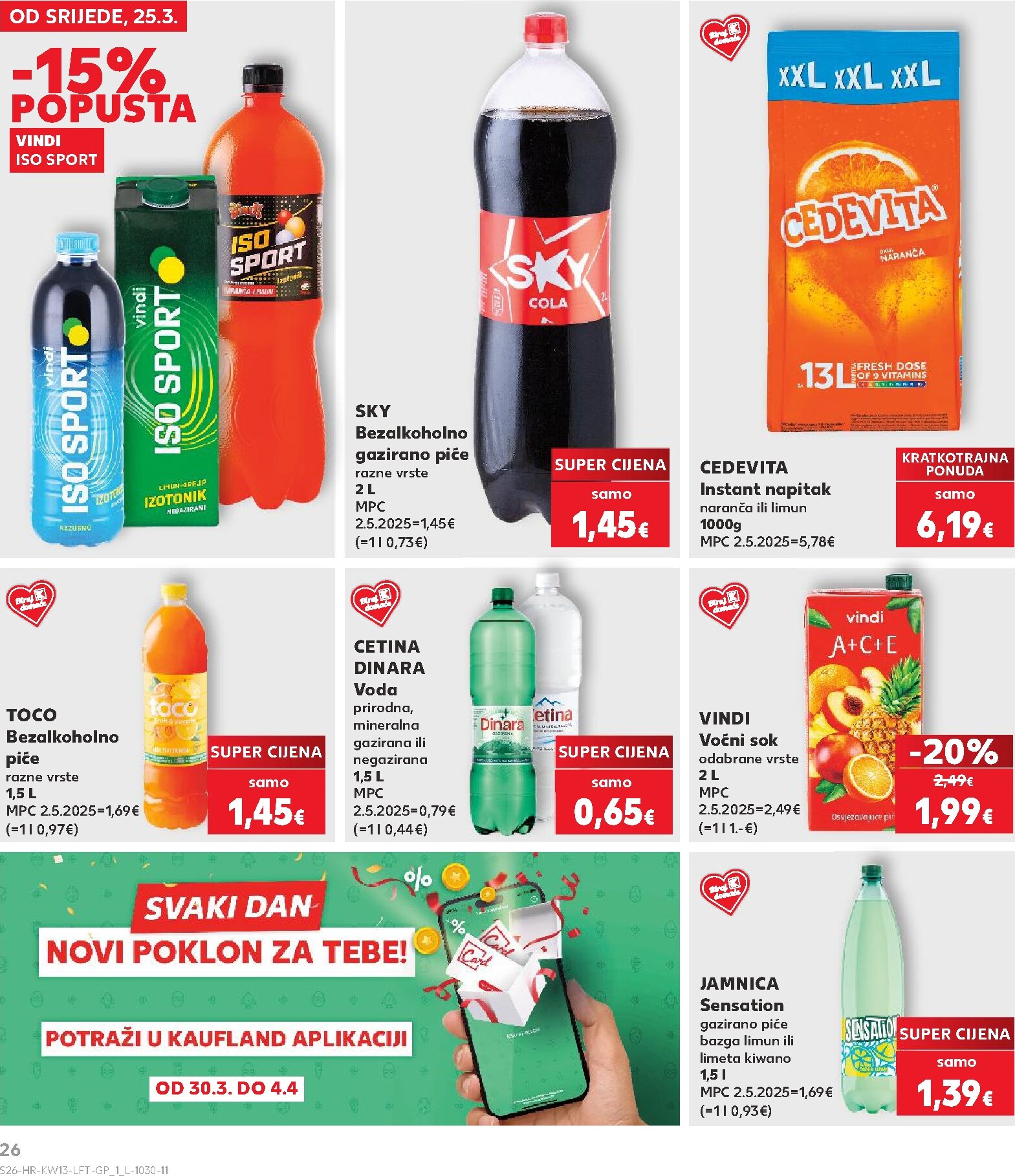 kaufland - Prelistajte katalog Kaufland, vrijedi od 25.03.2026 do 31.03.2026 - page: 26