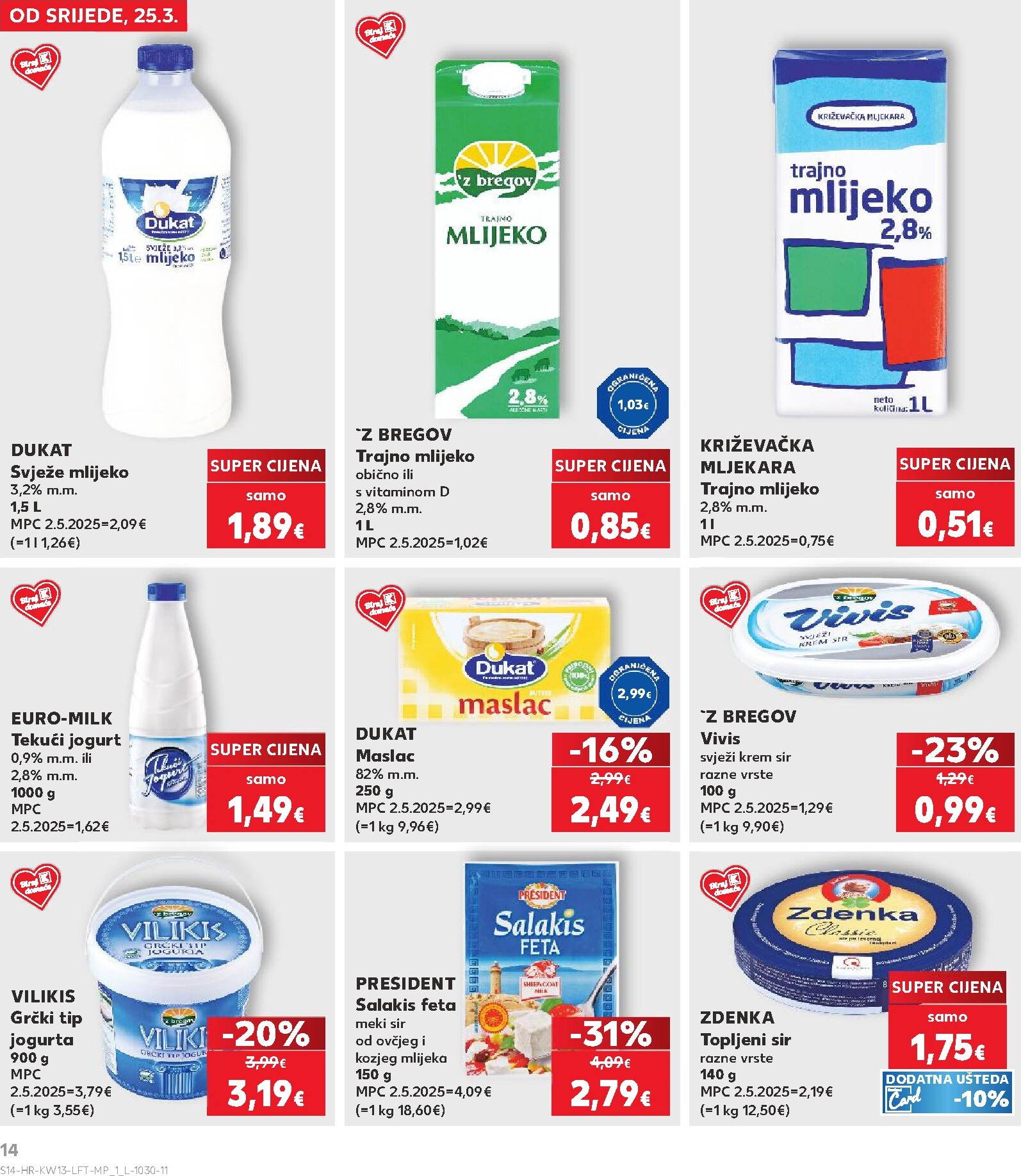 kaufland - Prelistajte katalog Kaufland, vrijedi od 25.03.2026 do 31.03.2026 - page: 14