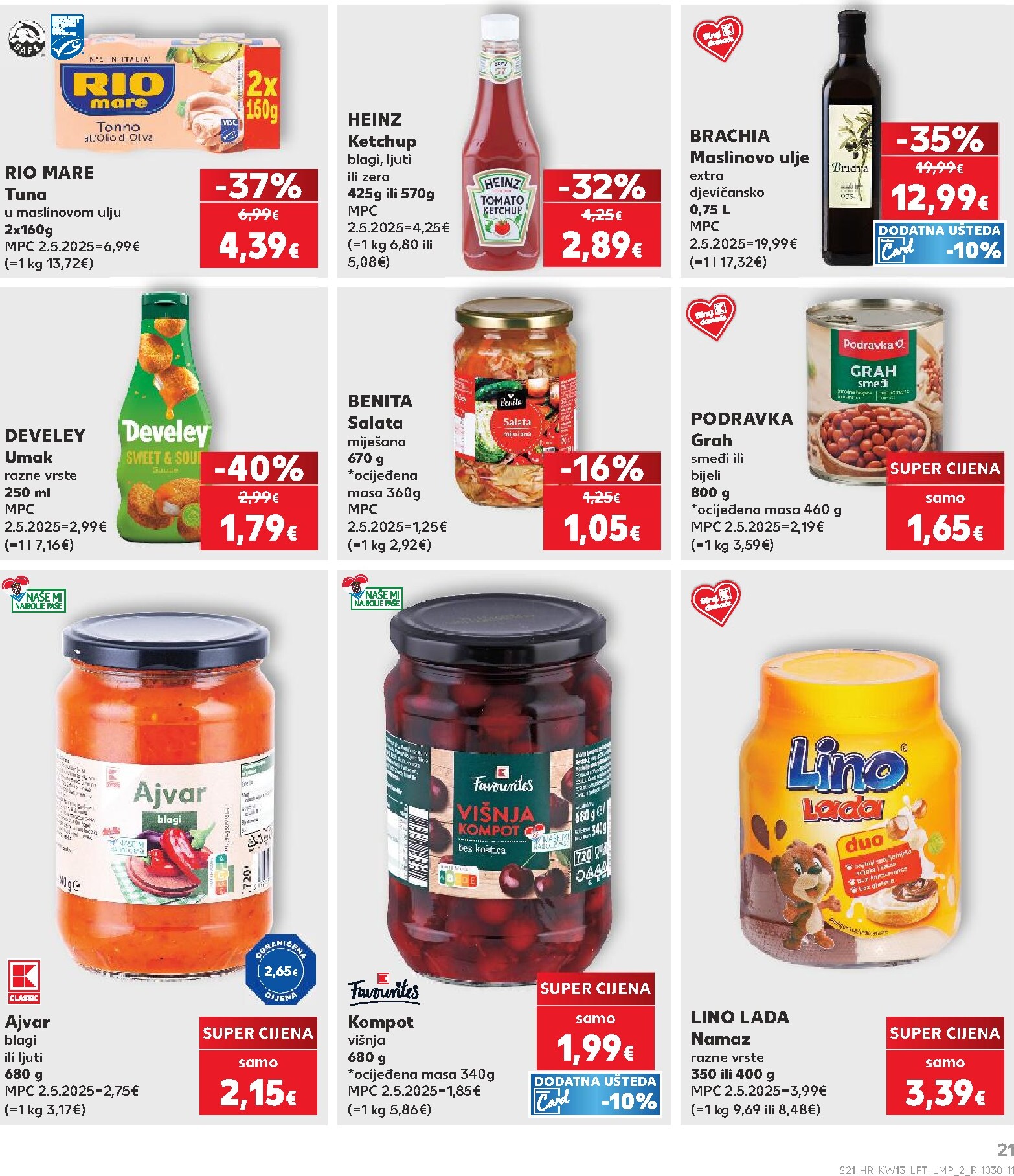 kaufland - Prelistajte katalog Kaufland, vrijedi od 25.03.2026 do 31.03.2026 - page: 21