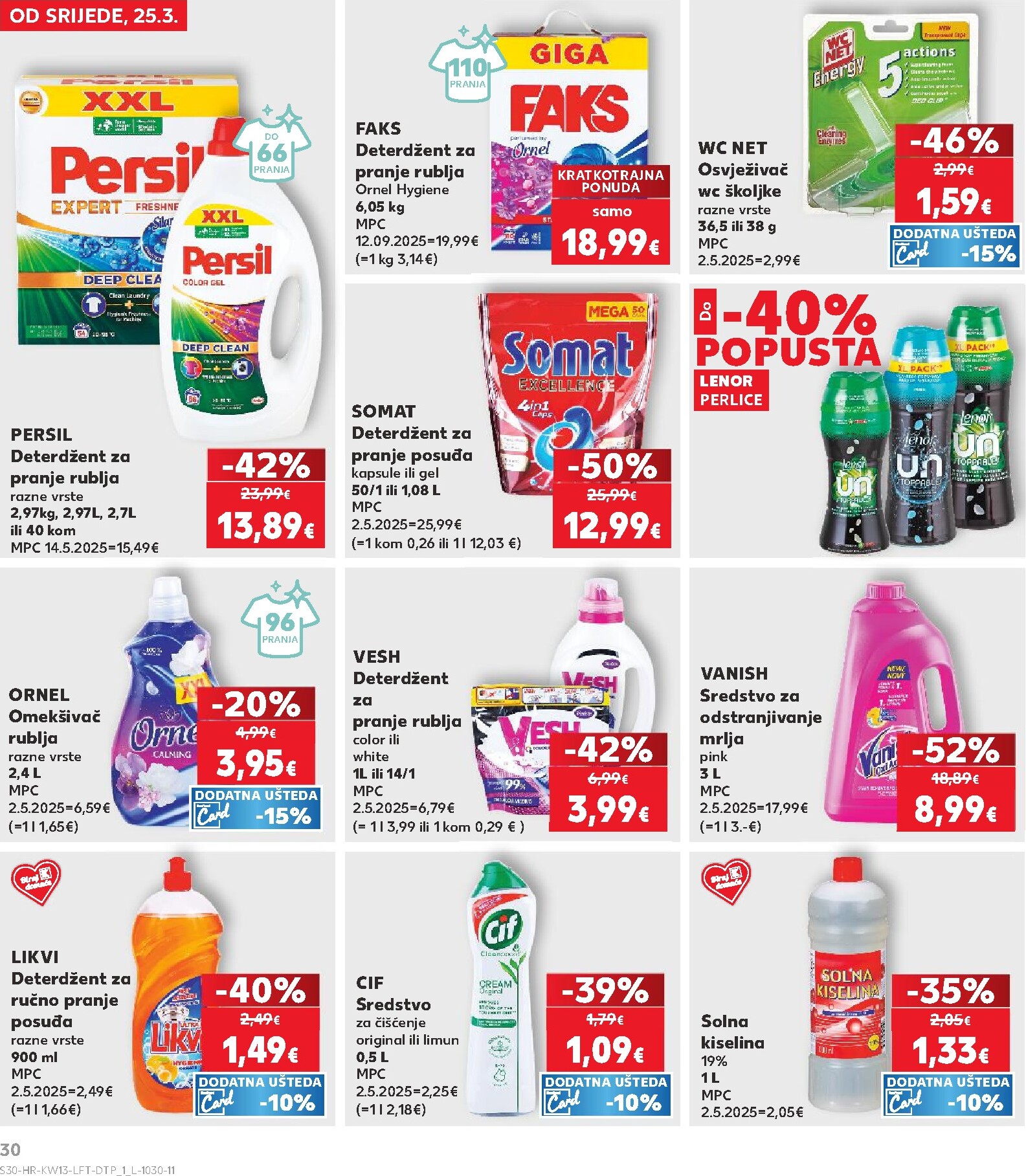 kaufland - Prelistajte katalog Kaufland, vrijedi od 25.03.2026 do 31.03.2026 - page: 30