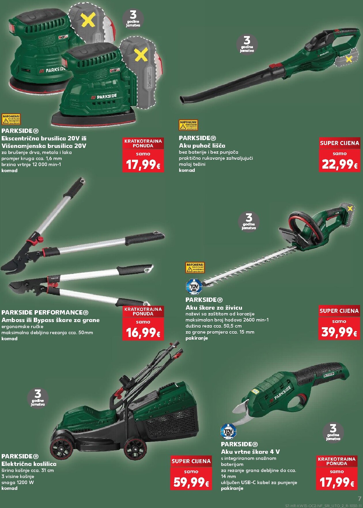 kaufland - Prelistajte katalog Kaufland - Neprehrambenih proizvoda, vrijedi od 25.03.2026 do 31.03.2026 - page: 7