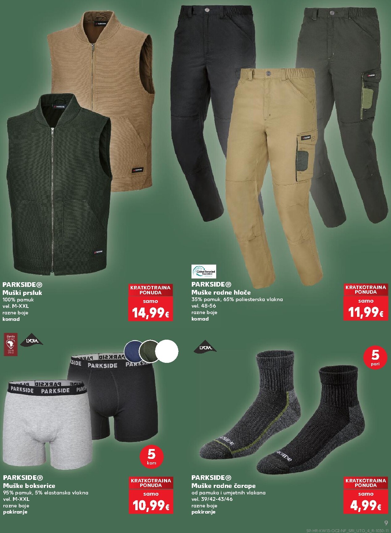 kaufland - Prelistajte katalog Kaufland - Neprehrambenih proizvoda, vrijedi od 25.03.2026 do 31.03.2026 - page: 9