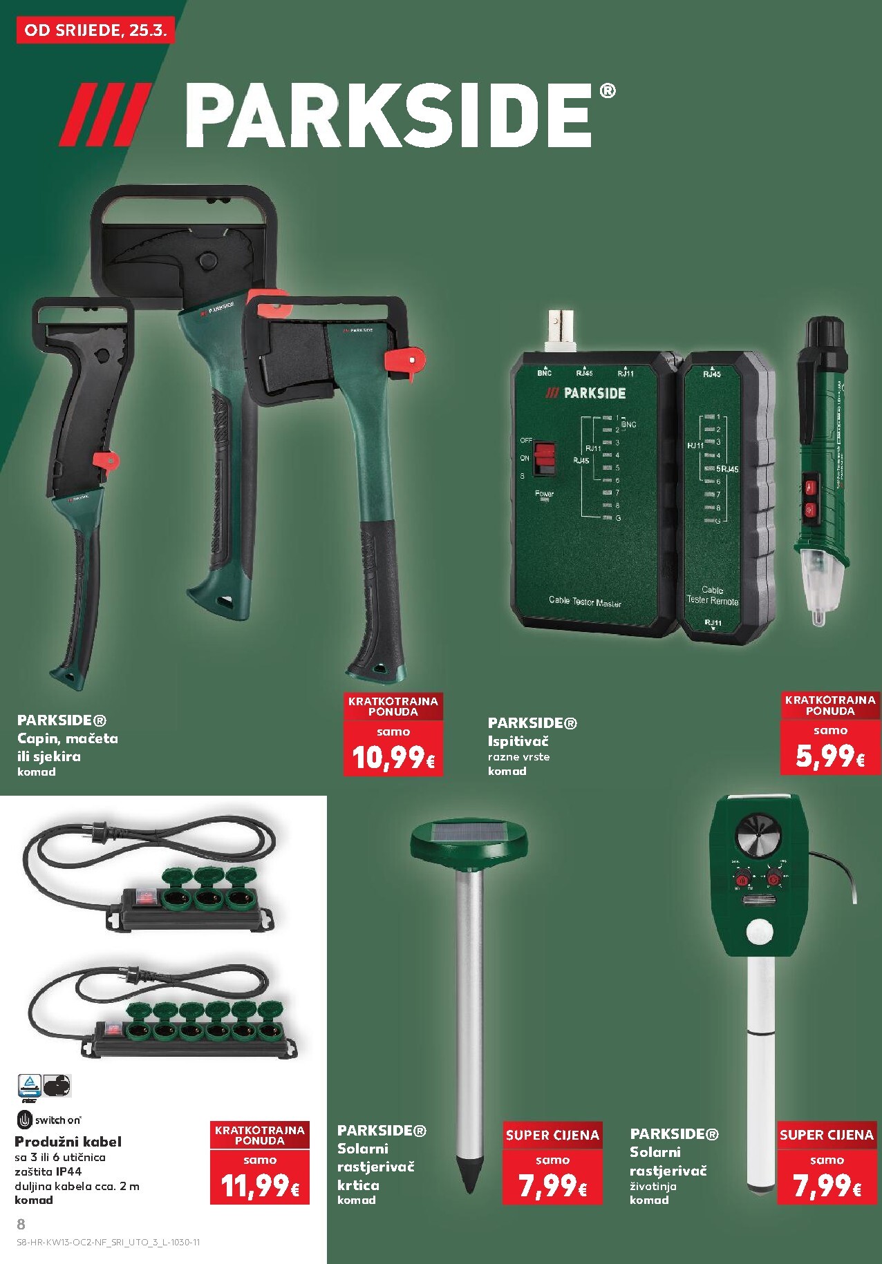 kaufland - Prelistajte katalog Kaufland - Neprehrambenih proizvoda, vrijedi od 25.03.2026 do 31.03.2026 - page: 8