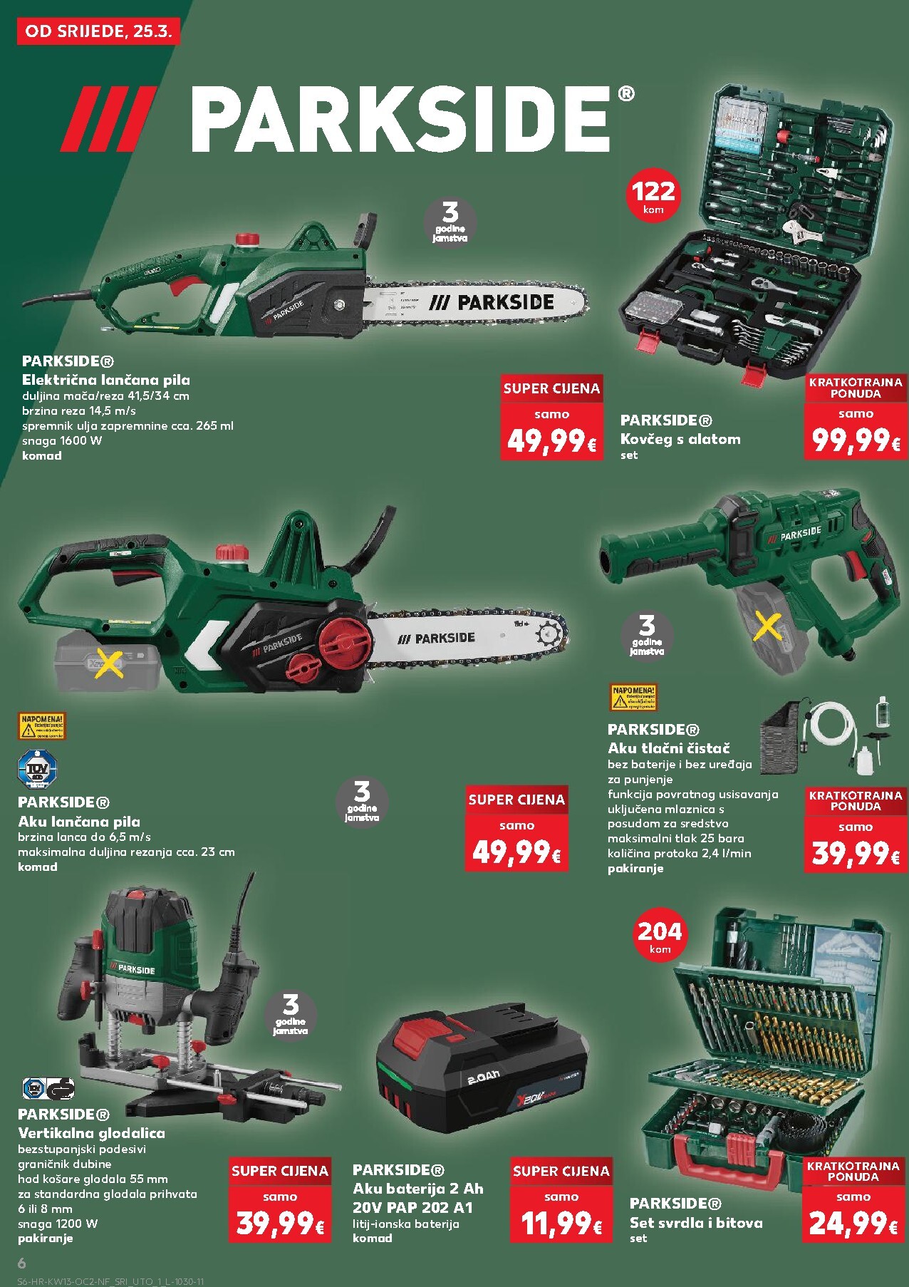 kaufland - Prelistajte katalog Kaufland - Neprehrambenih proizvoda, vrijedi od 25.03.2026 do 31.03.2026 - page: 6