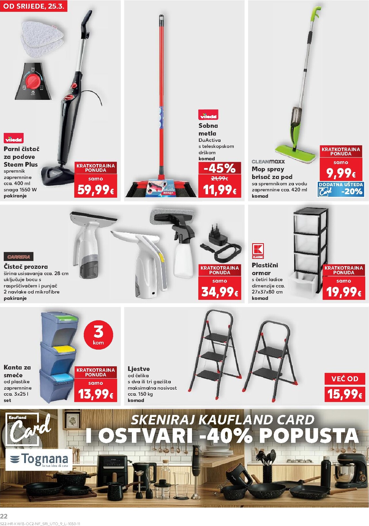 kaufland - Prelistajte katalog Kaufland - Neprehrambenih proizvoda, vrijedi od 25.03.2026 do 31.03.2026 - page: 22
