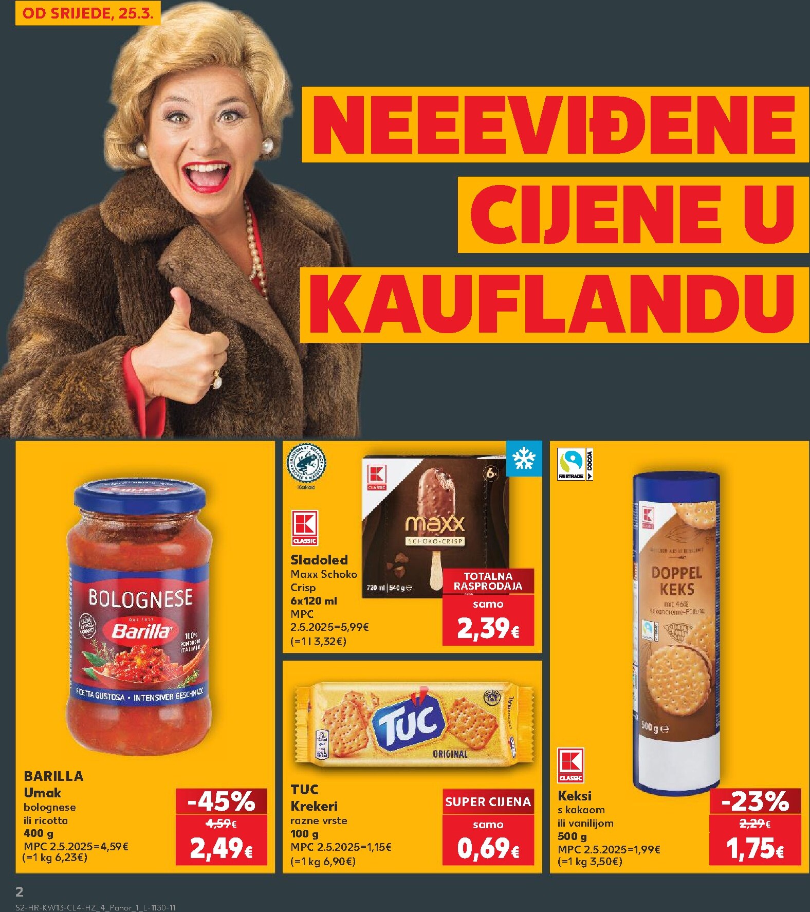 kaufland - Prelistajte katalog Kaufland - Cijene, vrijedi od 25.03.2026 do 31.03.2026 - page: 2