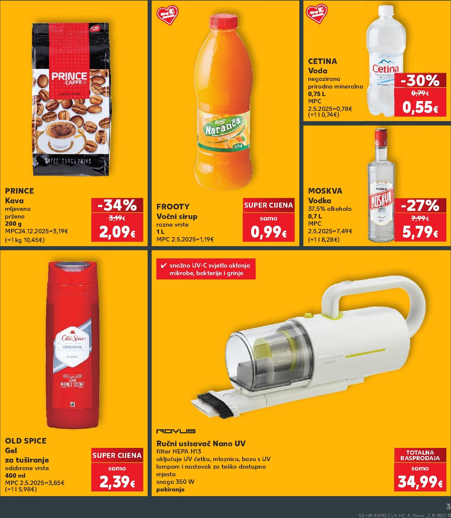kaufland - Prelistajte katalog Kaufland - Cijene, vrijedi od 25.03.2026 do 31.03.2026 - page: 3