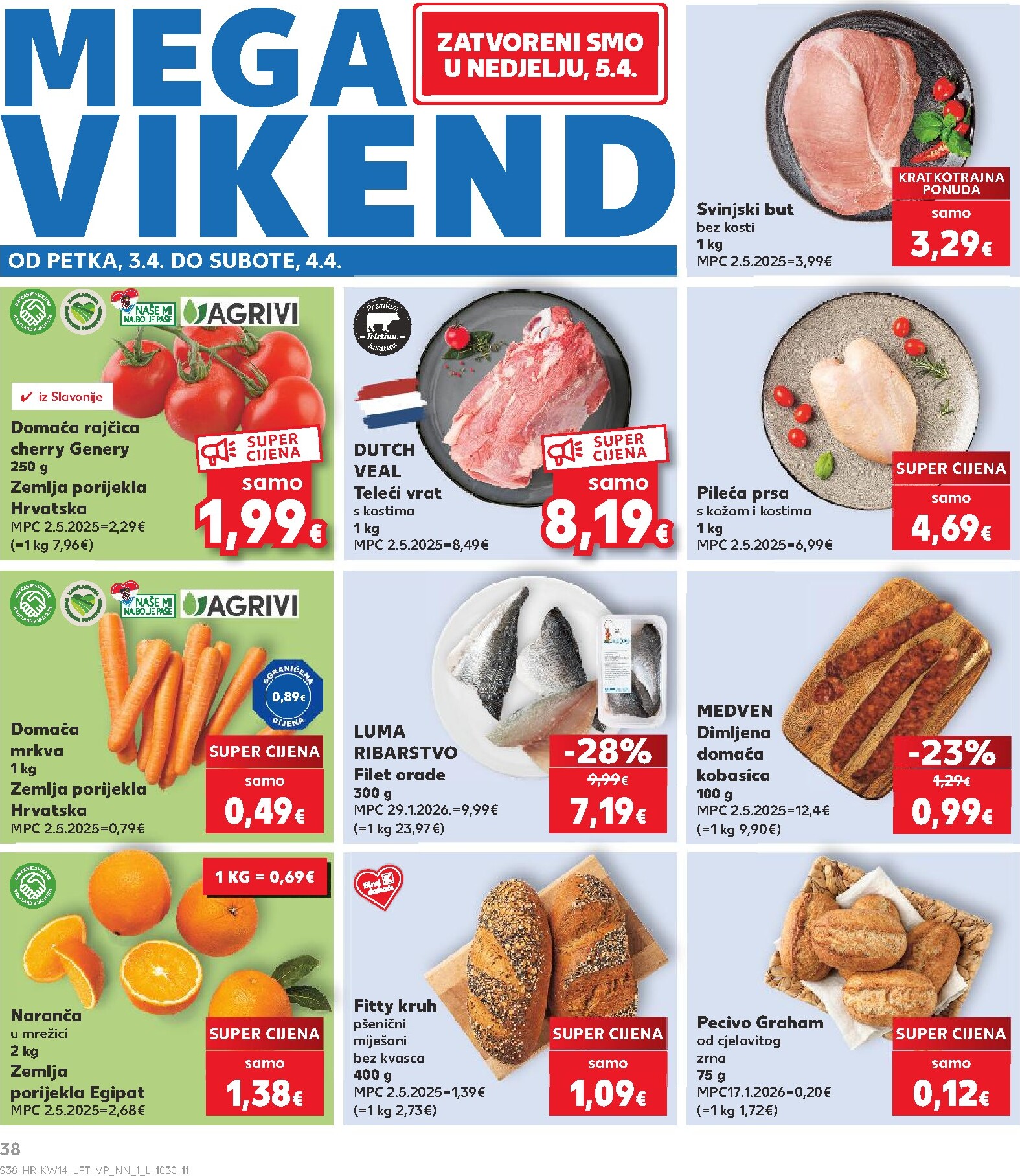 kaufland - Prelistajte katalog Kaufland, vrijedi od 01.04.2026 do 07.04.2026 - page: 38