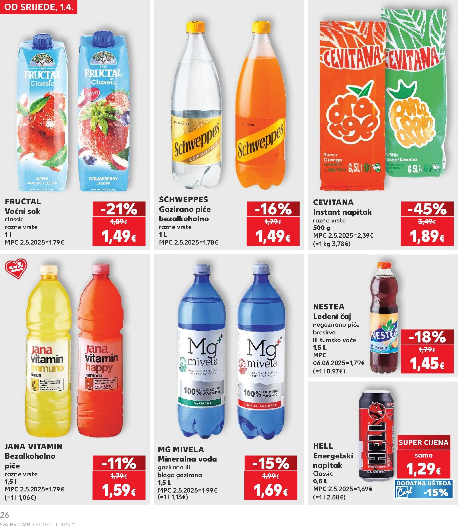 kaufland - Prelistajte katalog Kaufland, vrijedi od 01.04.2026 do 07.04.2026 - page: 26
