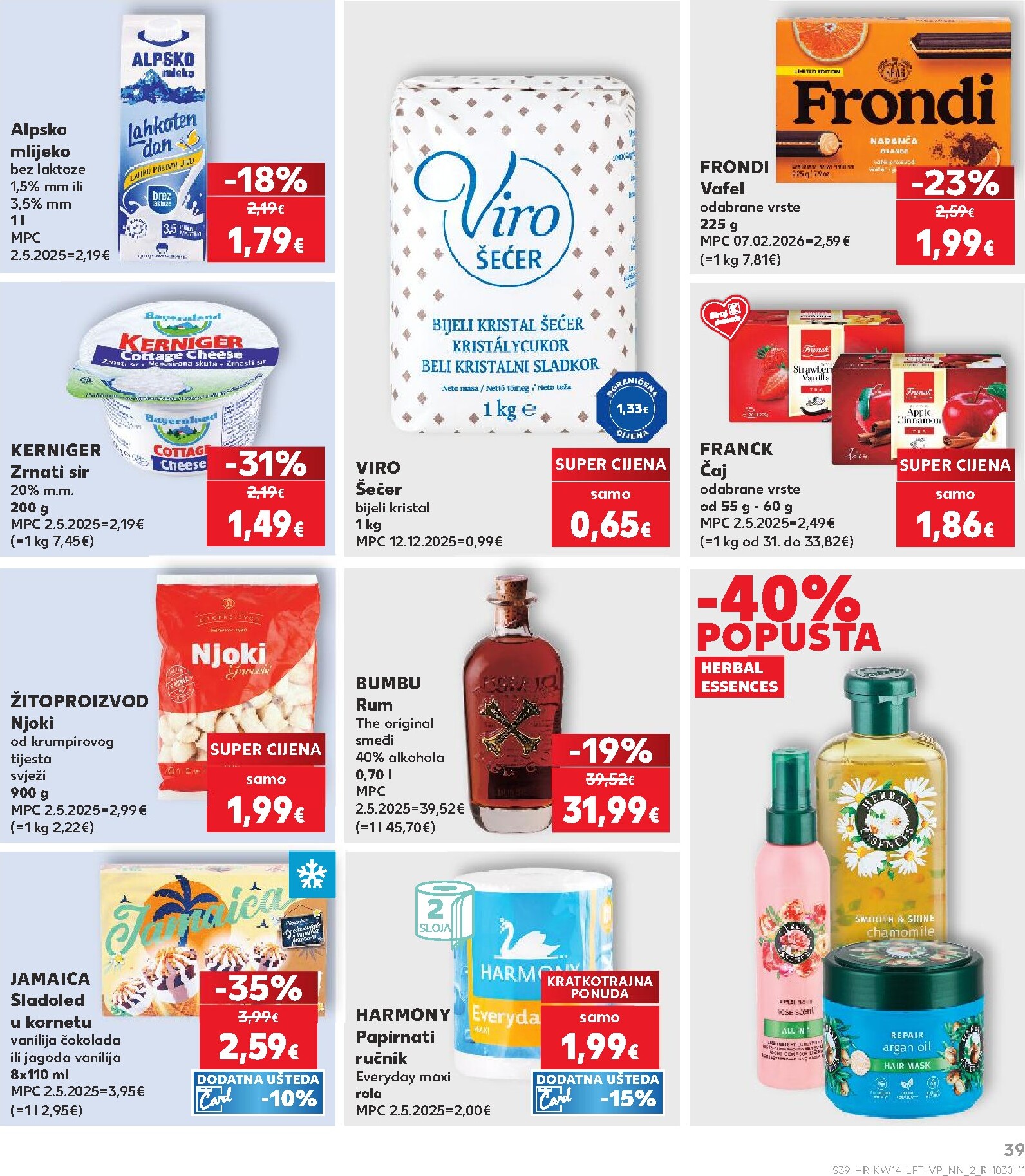 kaufland - Prelistajte katalog Kaufland, vrijedi od 01.04.2026 do 07.04.2026 - page: 39