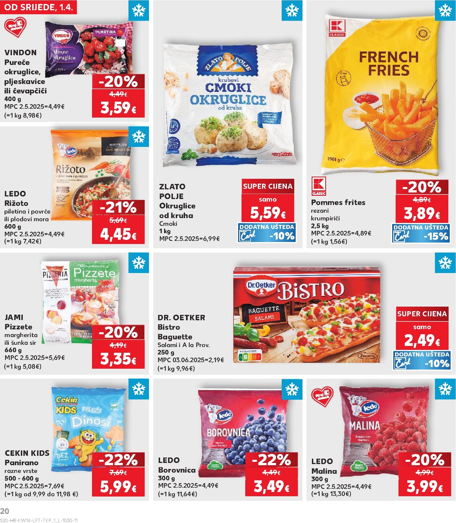 kaufland - Prelistajte katalog Kaufland, vrijedi od 01.04.2026 do 07.04.2026 - page: 20