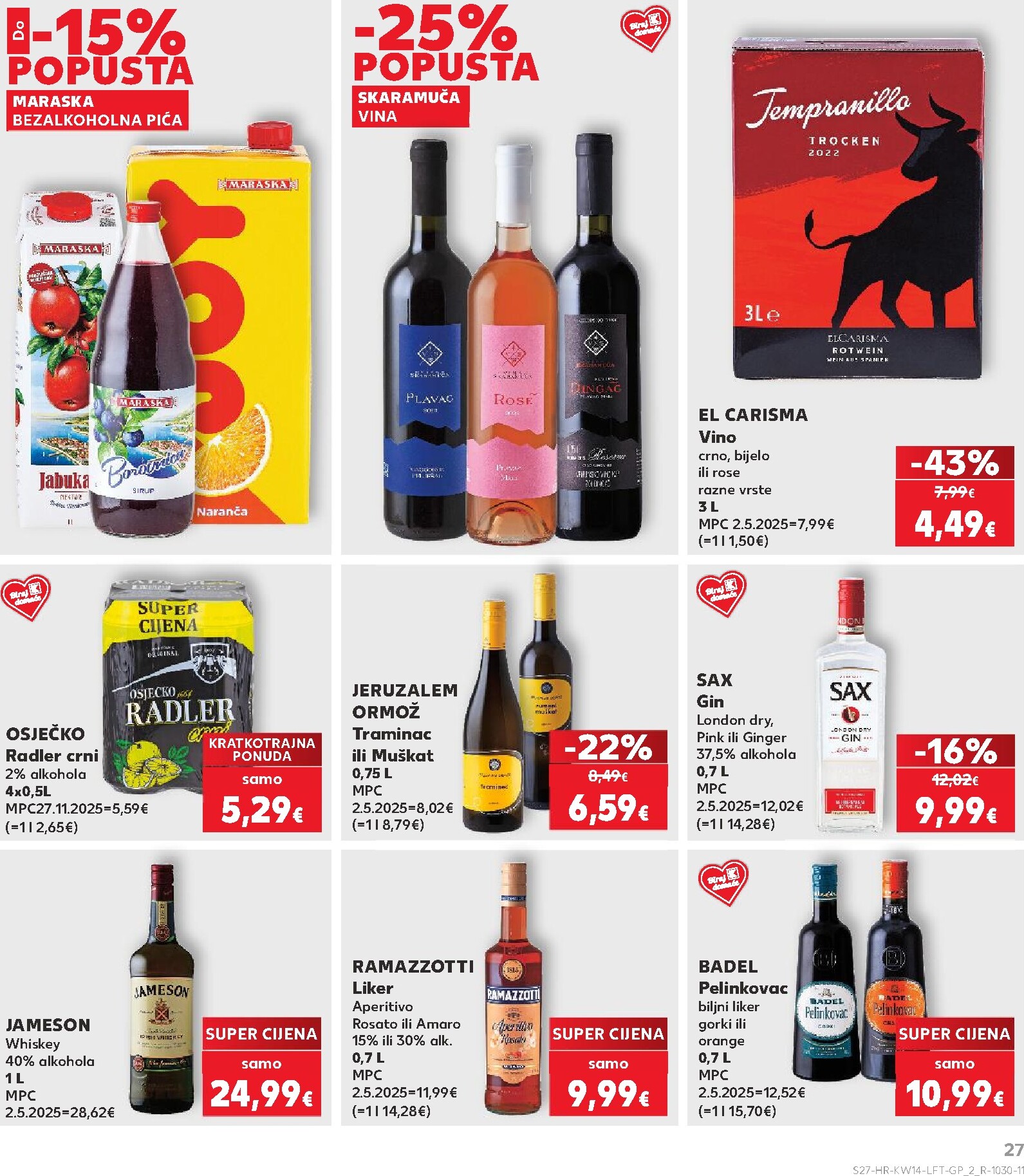 kaufland - Prelistajte katalog Kaufland, vrijedi od 01.04.2026 do 07.04.2026 - page: 27