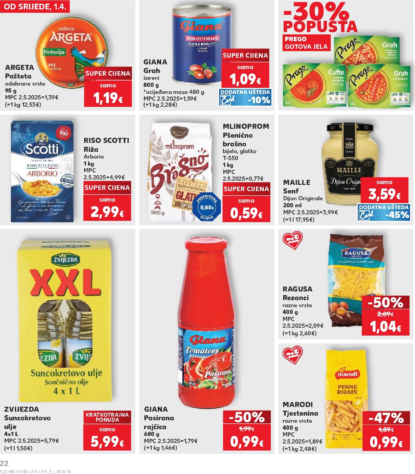 kaufland - Prelistajte katalog Kaufland, vrijedi od 01.04.2026 do 07.04.2026 - page: 22