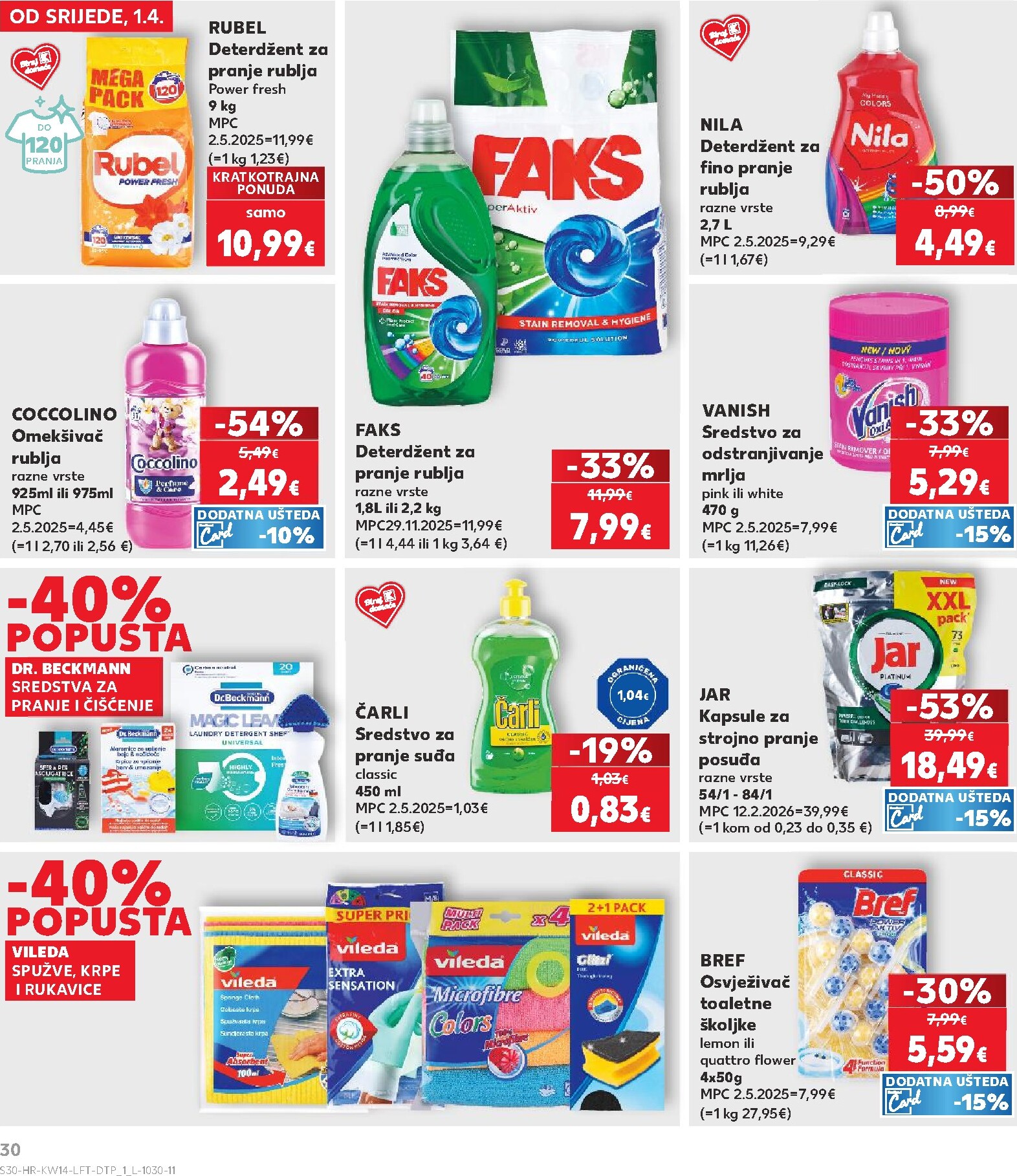 kaufland - Prelistajte katalog Kaufland, vrijedi od 01.04.2026 do 07.04.2026 - page: 30