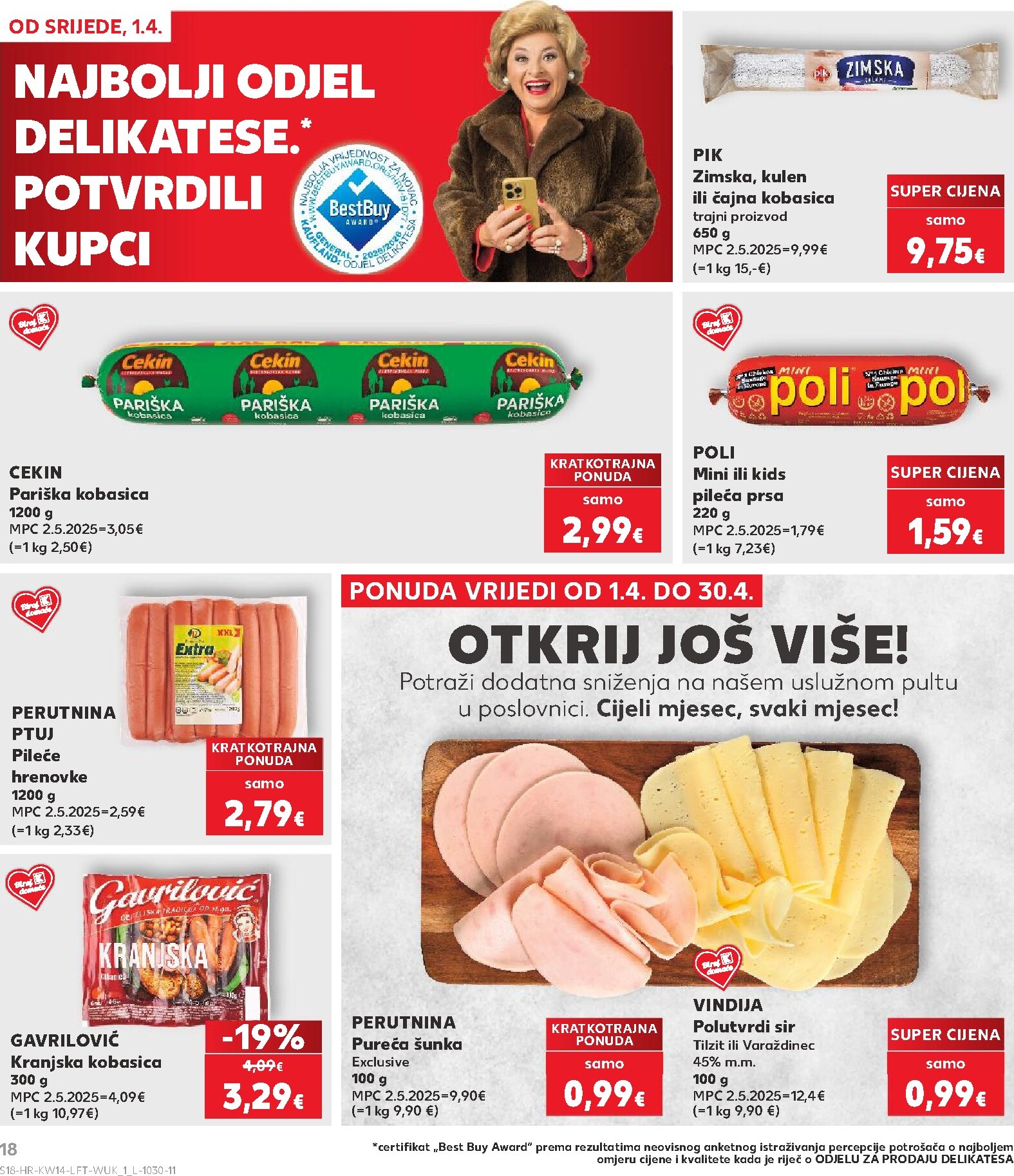 kaufland - Prelistajte katalog Kaufland, vrijedi od 01.04.2026 do 07.04.2026 - page: 18
