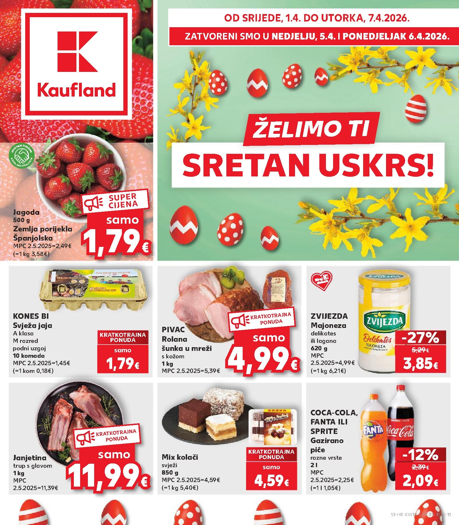 kaufland - Prelistajte katalog Kaufland, vrijedi od 01.04.2026 do 07.04.2026