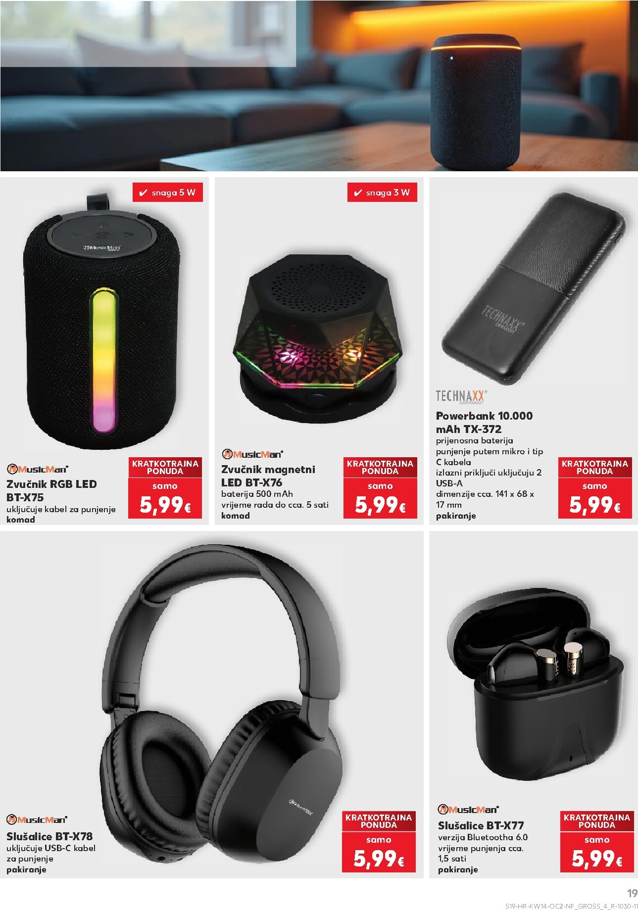 kaufland - Prelistajte katalog Kaufland - Neprehrambenih proizvoda, vrijedi od 01.04.2026 do 07.04.2026 - page: 19