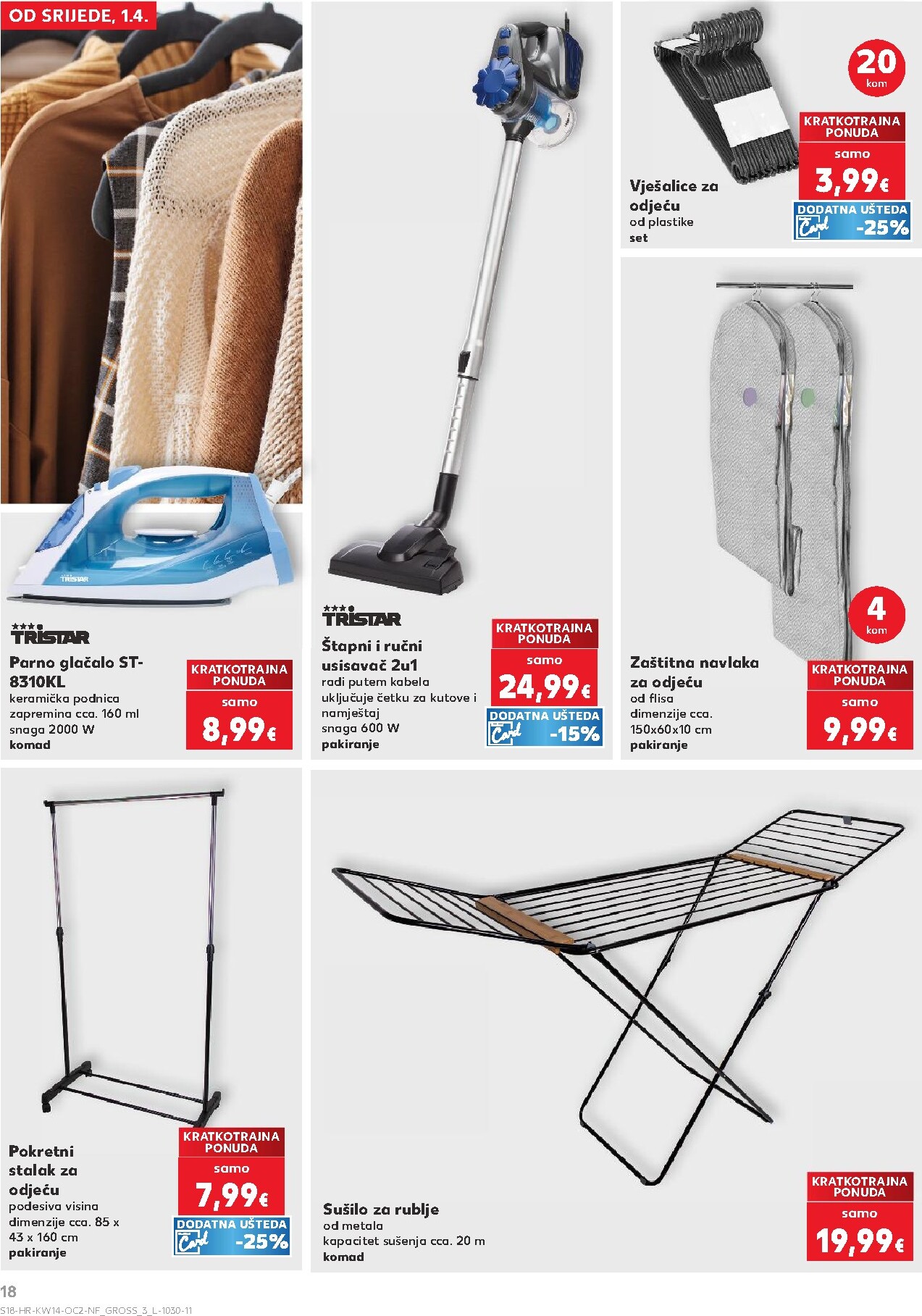 kaufland - Prelistajte katalog Kaufland - Neprehrambenih proizvoda, vrijedi od 01.04.2026 do 07.04.2026 - page: 18