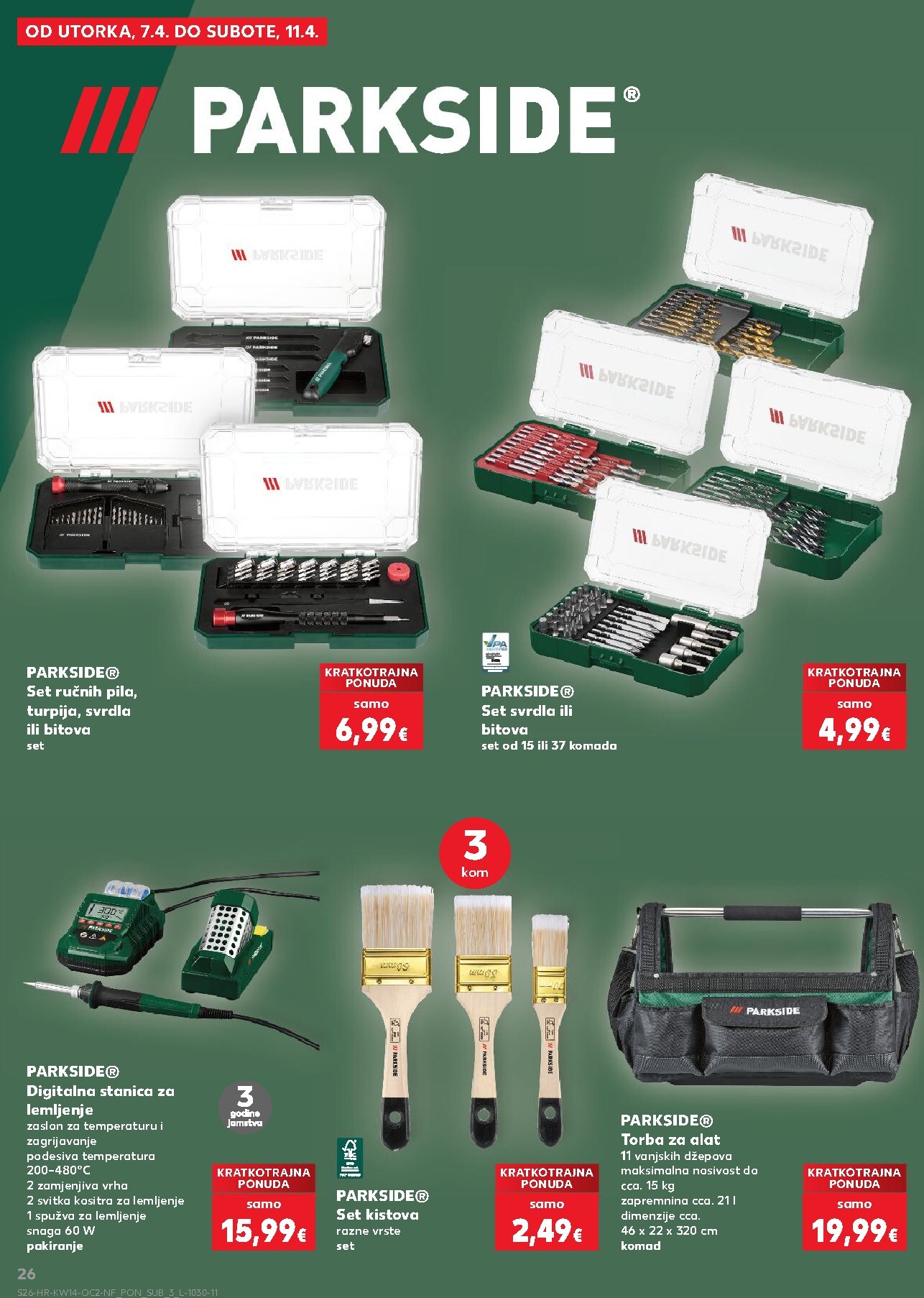 kaufland - Prelistajte katalog Kaufland - Neprehrambenih proizvoda, vrijedi od 01.04.2026 do 07.04.2026 - page: 26
