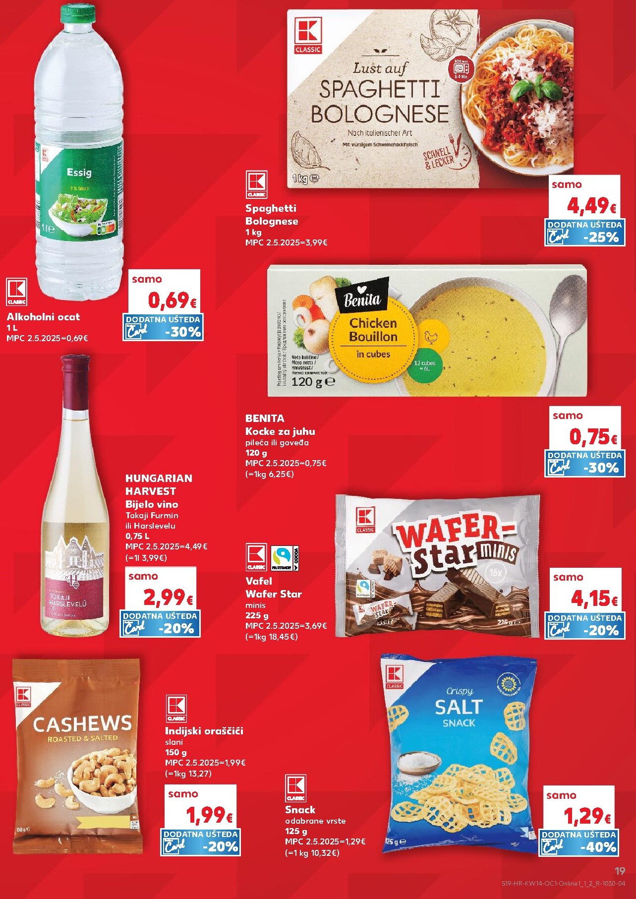 kaufland - Prelistajte katalog Kaufland - Želiš još bogatiju ponudu, vrijedi od 01.04.2026 do 07.04.2026 - page: 19