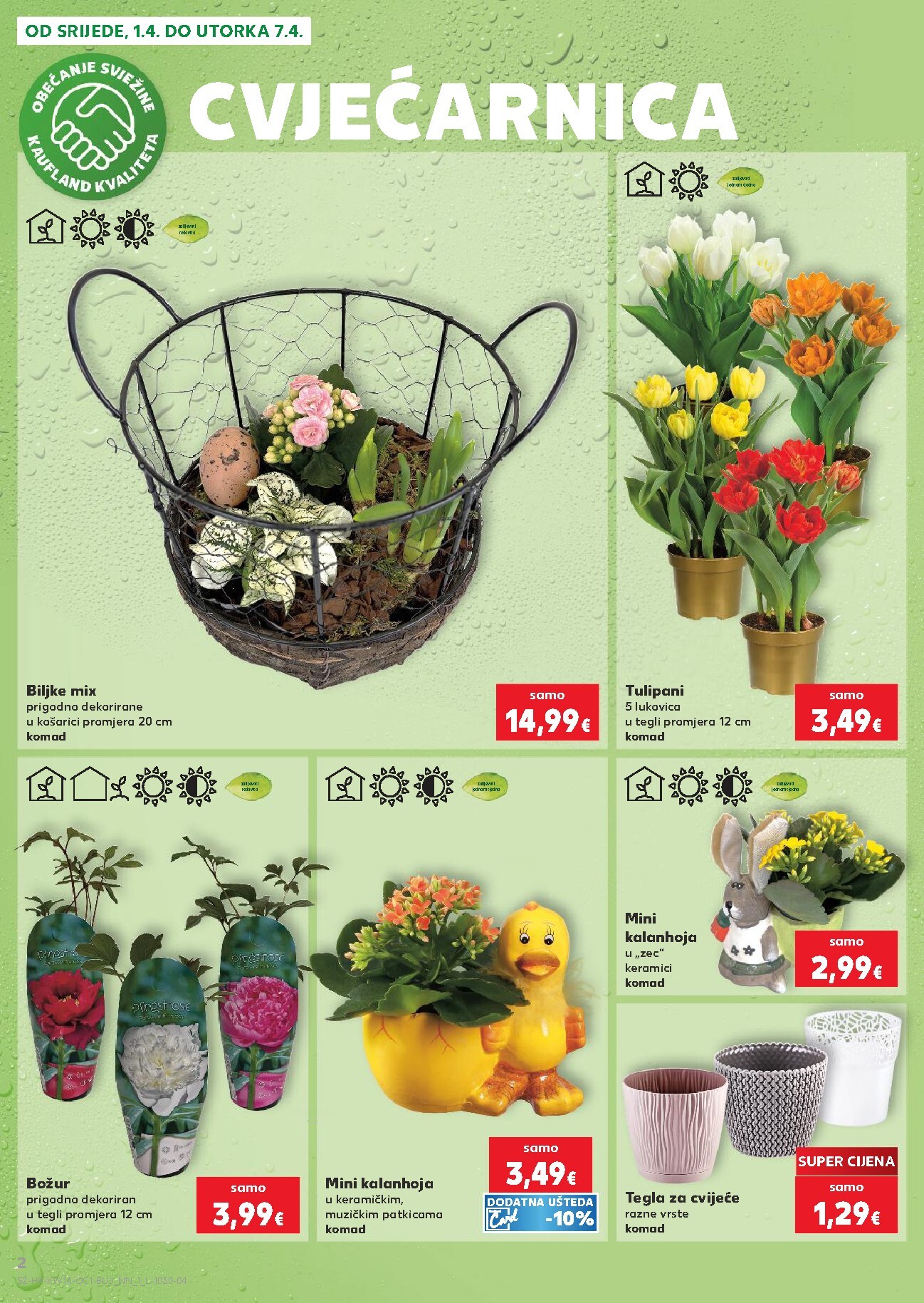 kaufland - Prelistajte katalog Kaufland - Želiš još bogatiju ponudu, vrijedi od 01.04.2026 do 07.04.2026 - page: 2